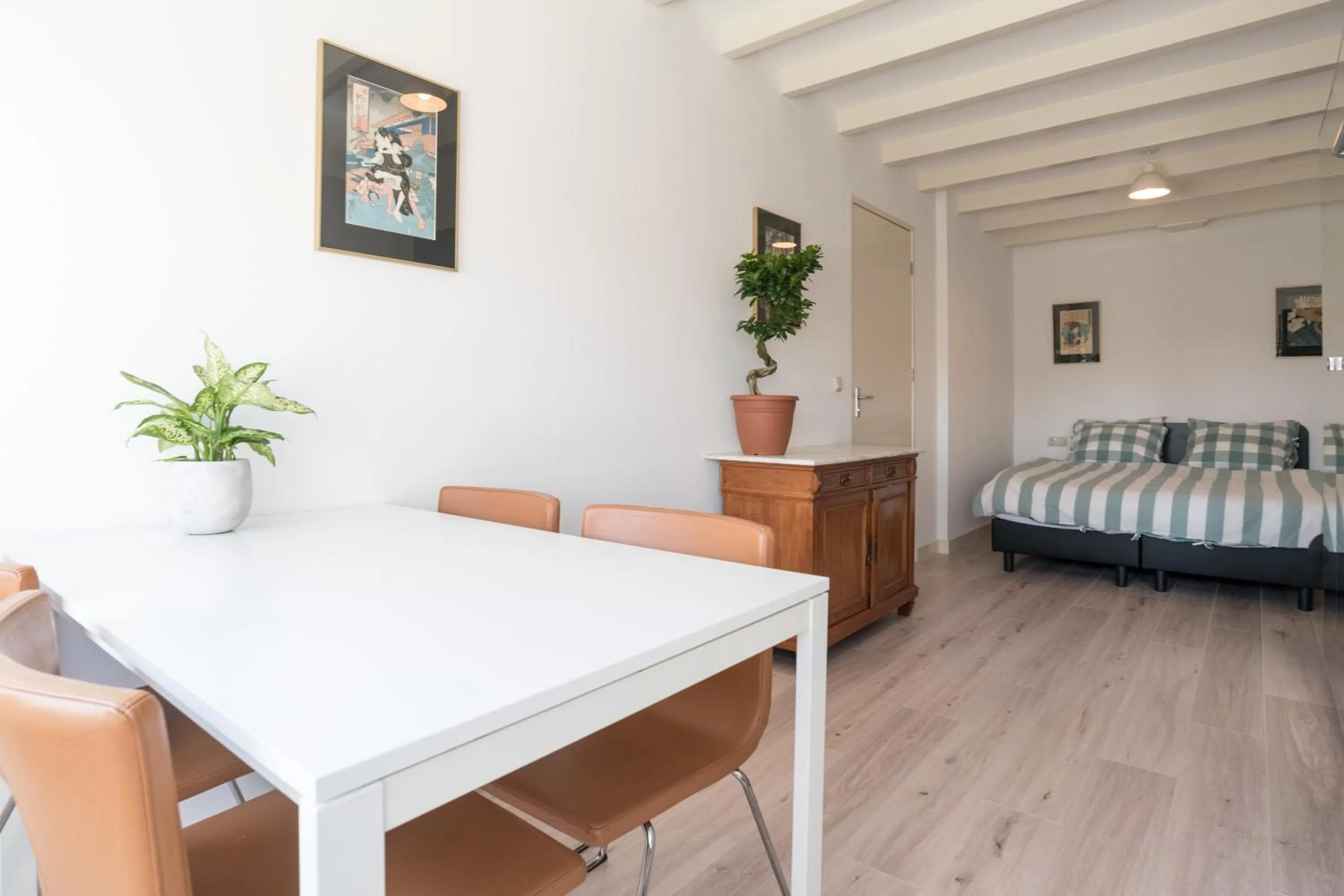 Photo of the whole room, Bed in Central Rooftop Terrace Guest Suite