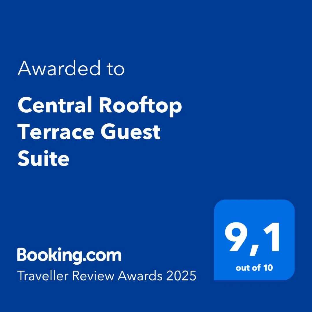 Central Rooftop Terrace Guest Suite