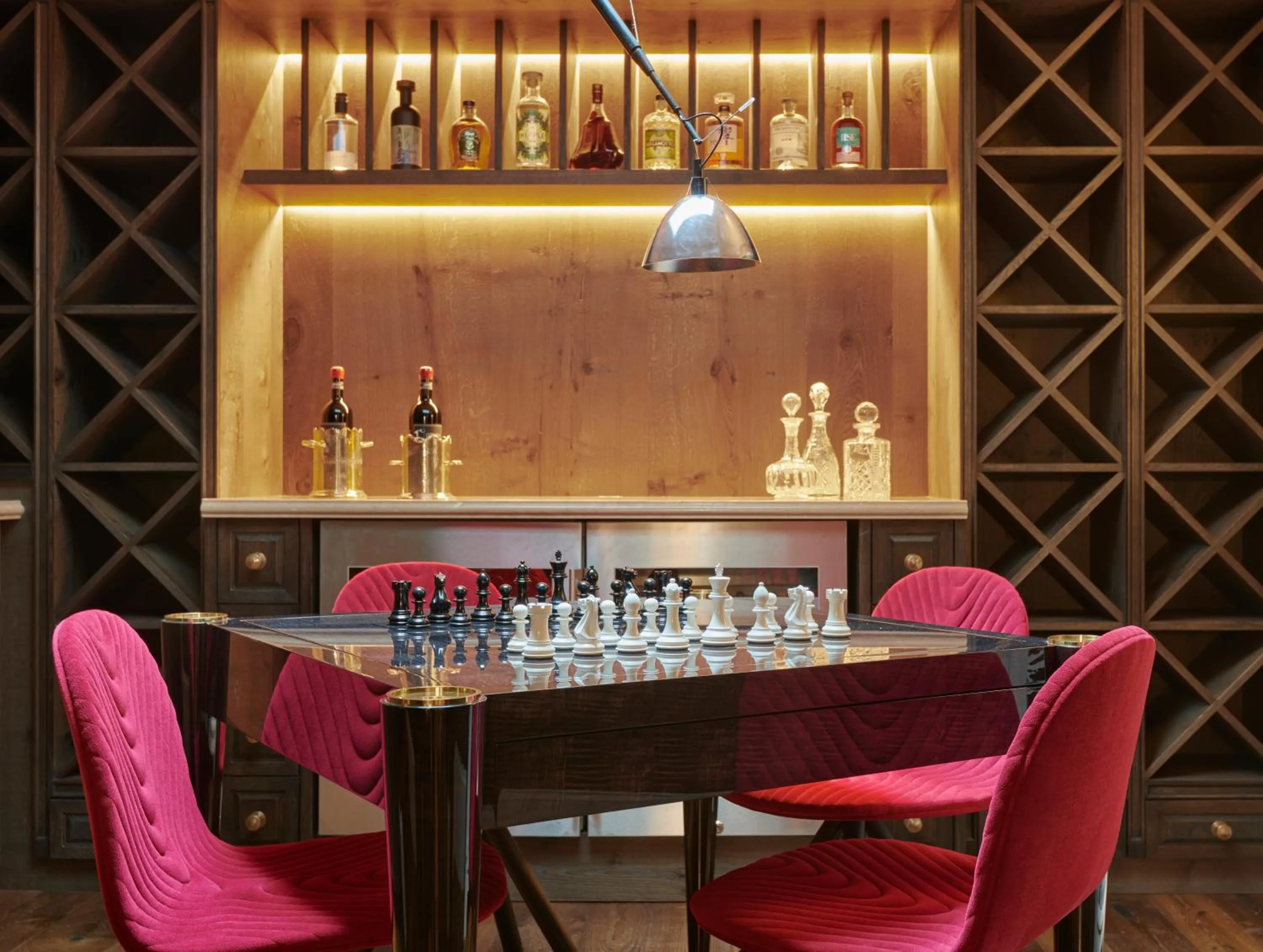 Seating area in Great Scotland Yard Hotel, part of Hyatt