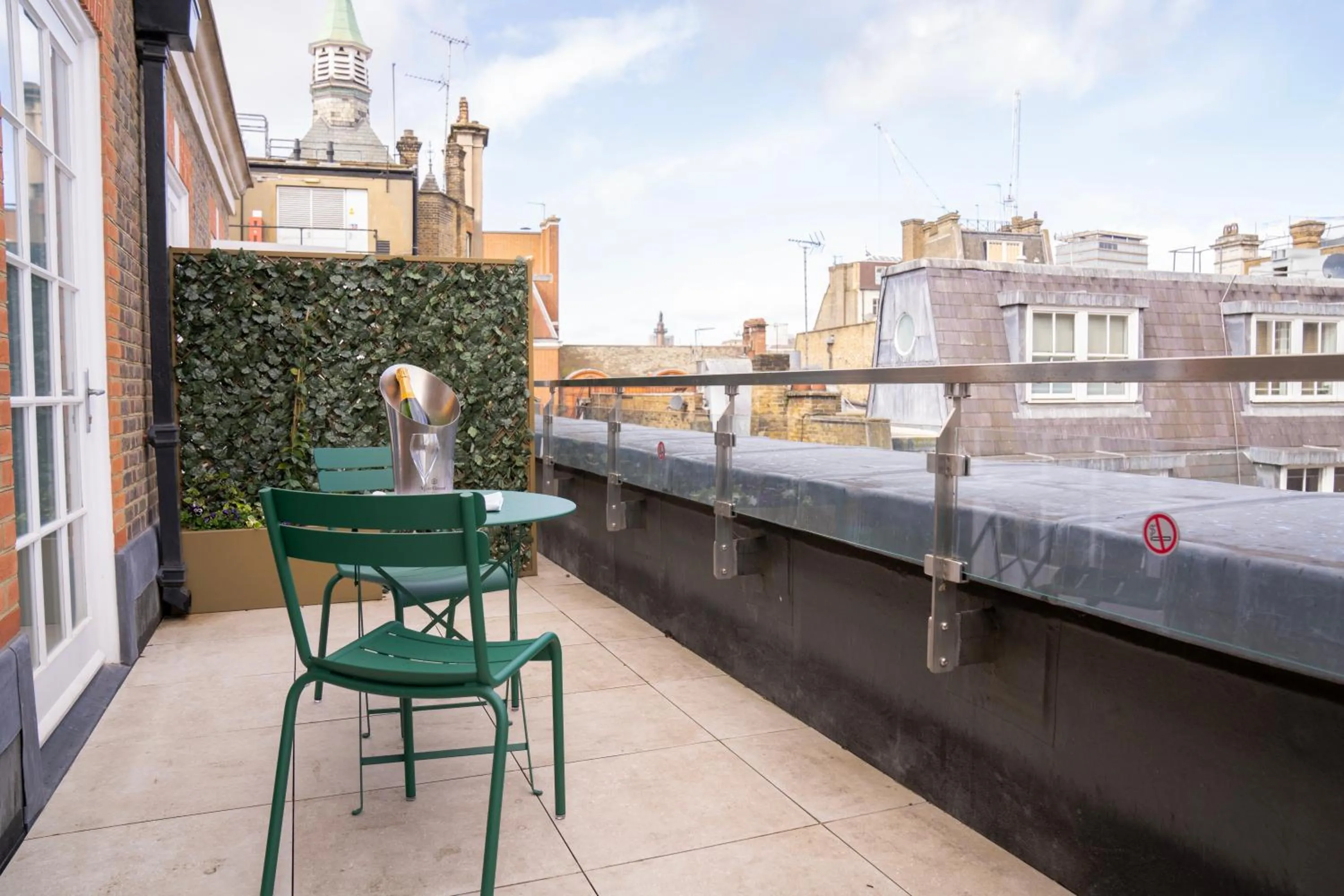 Balcony/Terrace in Great Scotland Yard Hotel, part of Hyatt