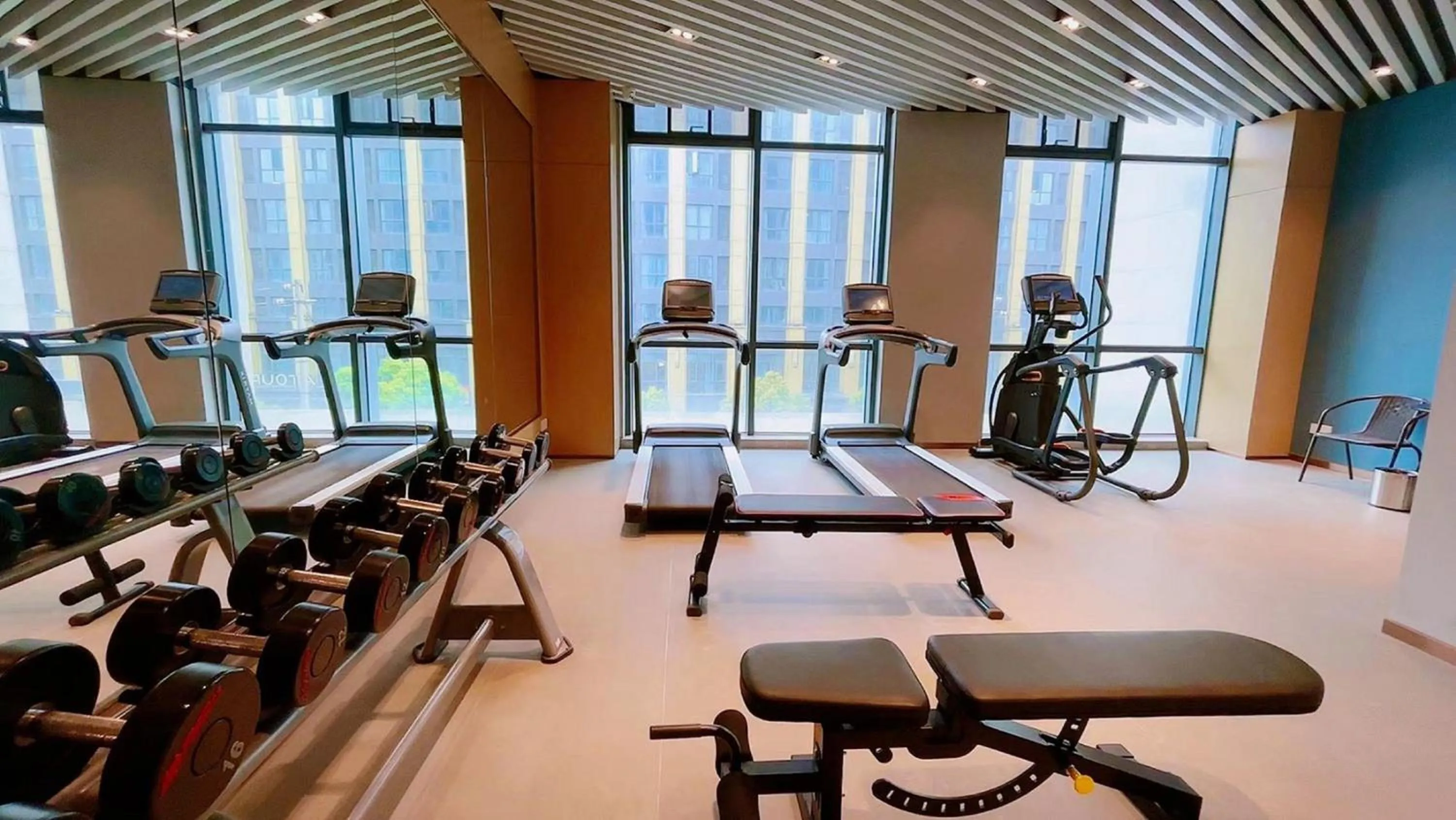 Fitness centre/facilities in Holiday Inn Express Changzhou Xinbei by IHG