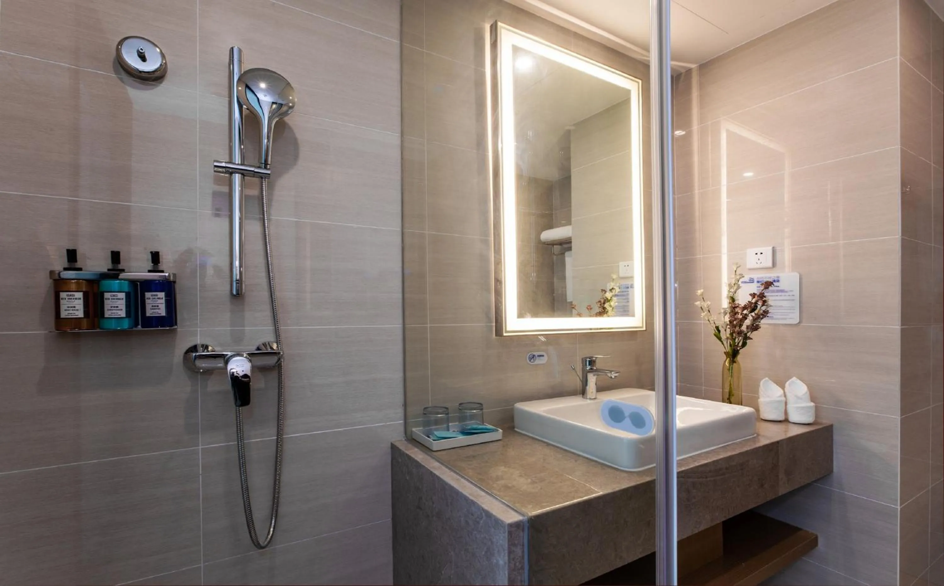 Bathroom in Holiday Inn Express Changzhou Xinbei by IHG