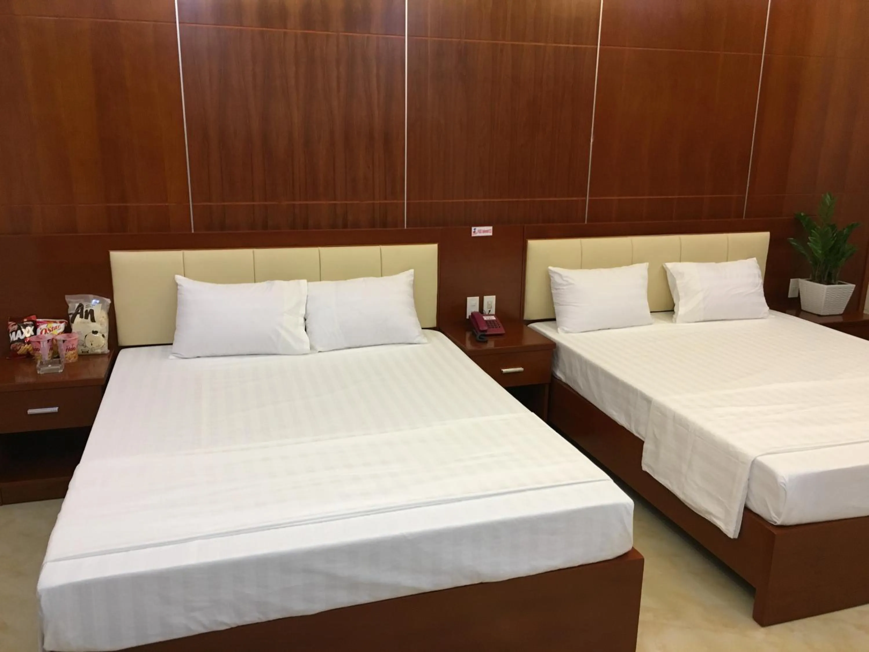 Bed in Bình Minh Riverside Hotel