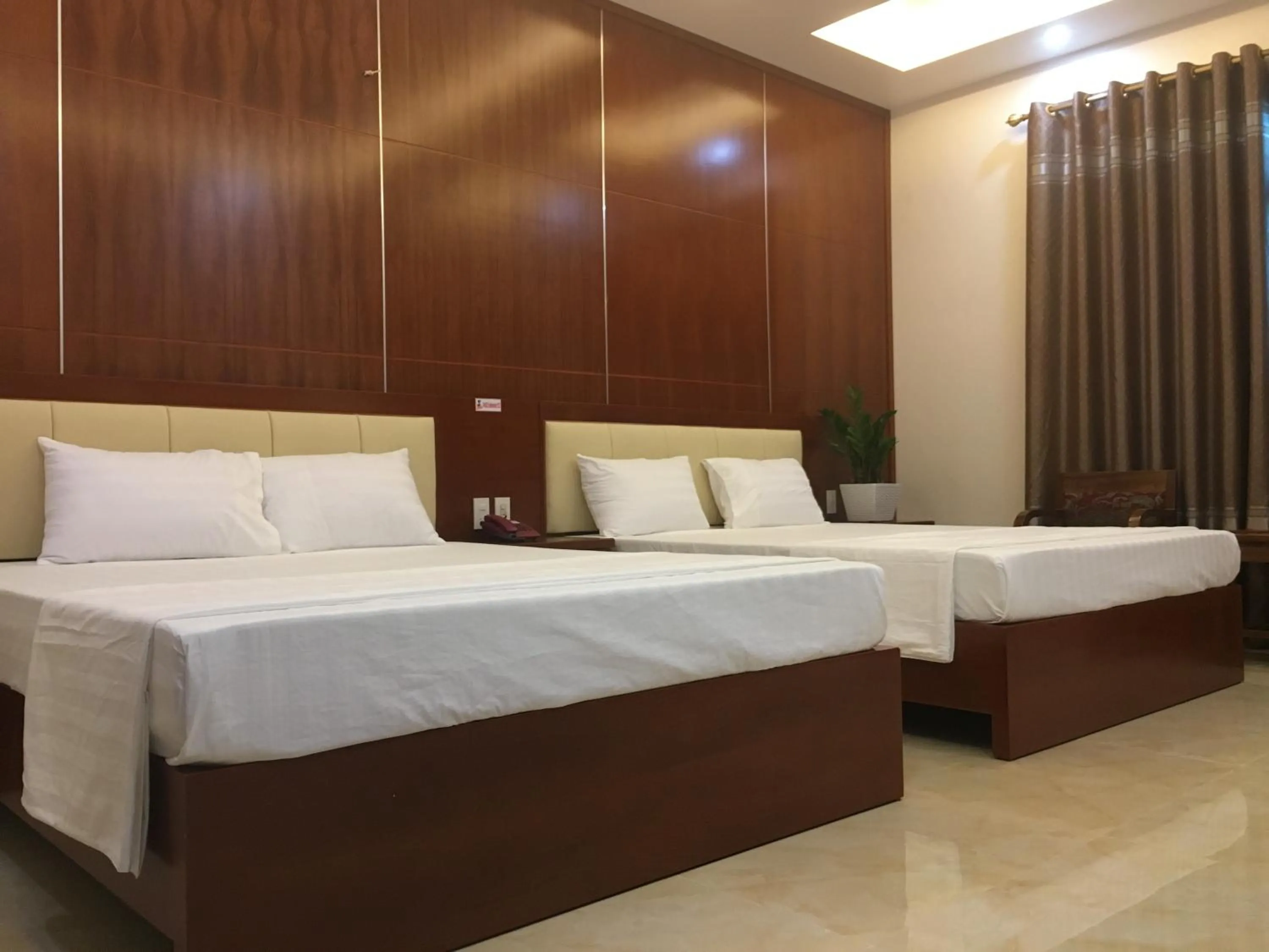 Bed in Bình Minh Riverside Hotel