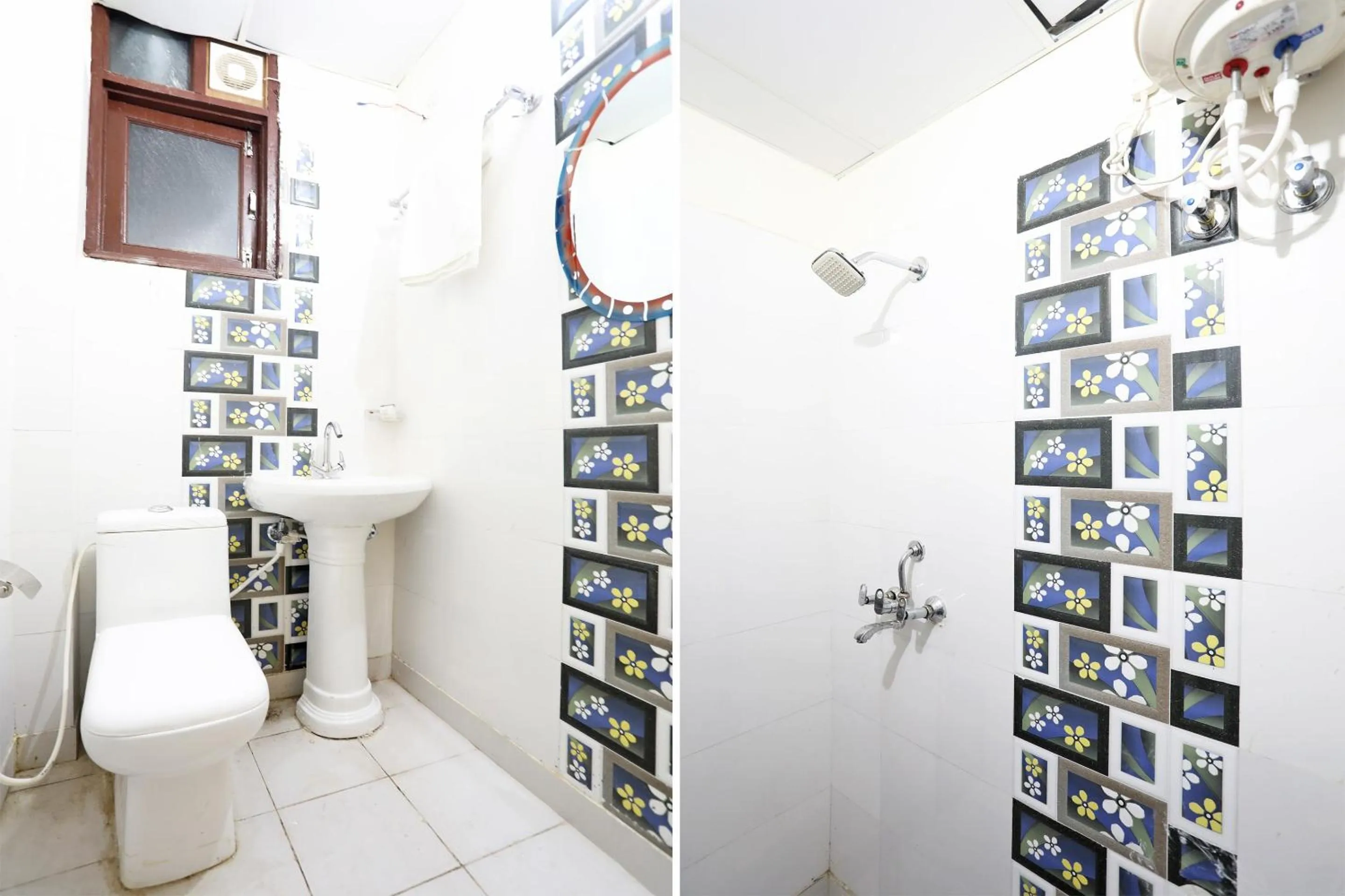 Bathroom in Hotel O A P Residency