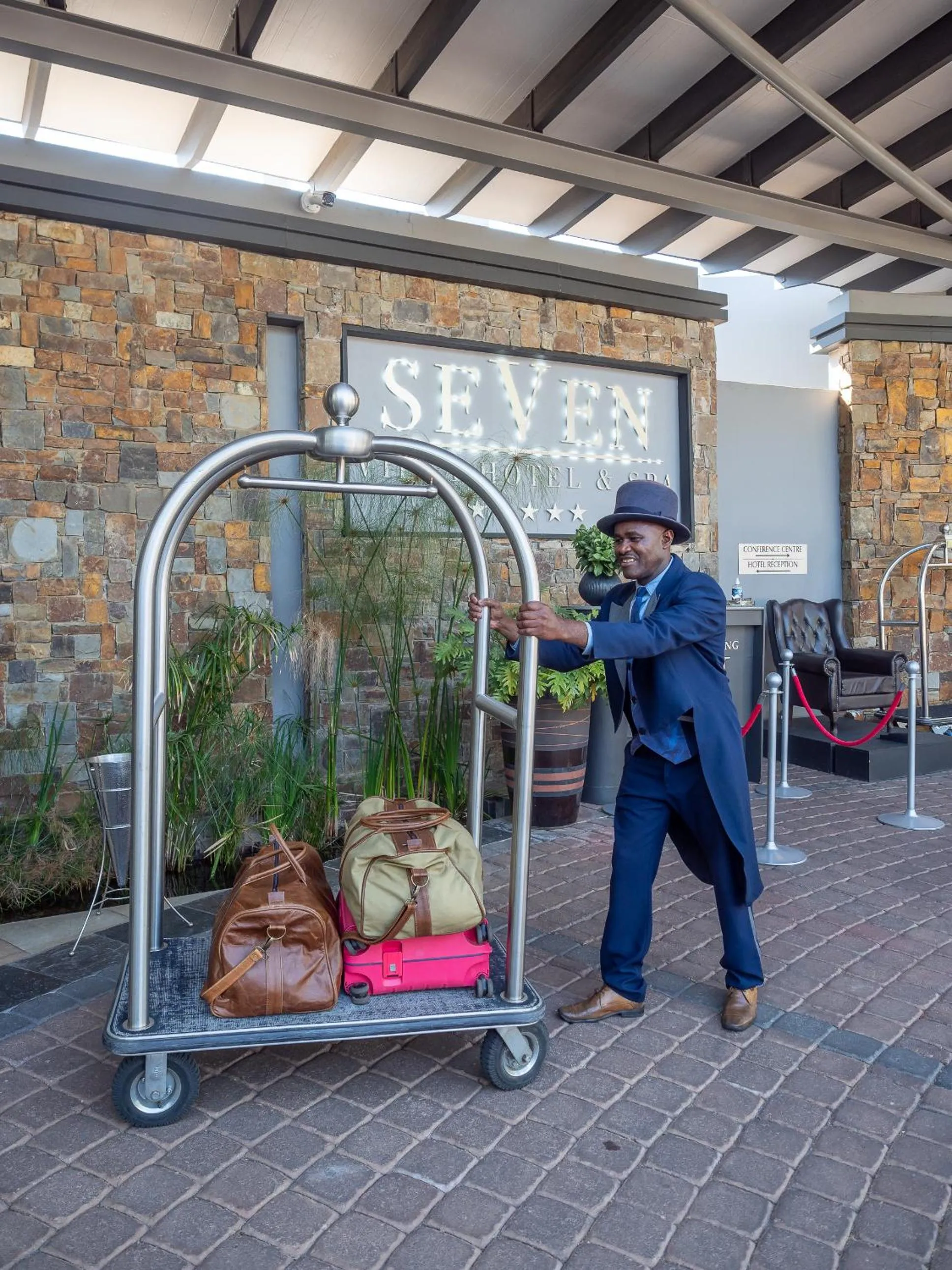 Property building in Seven Villa Hotel & Spa