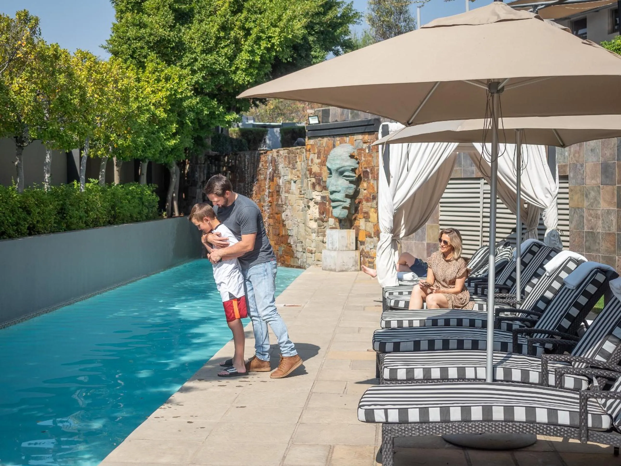 Balcony/Terrace in Seven Villa Hotel & Spa