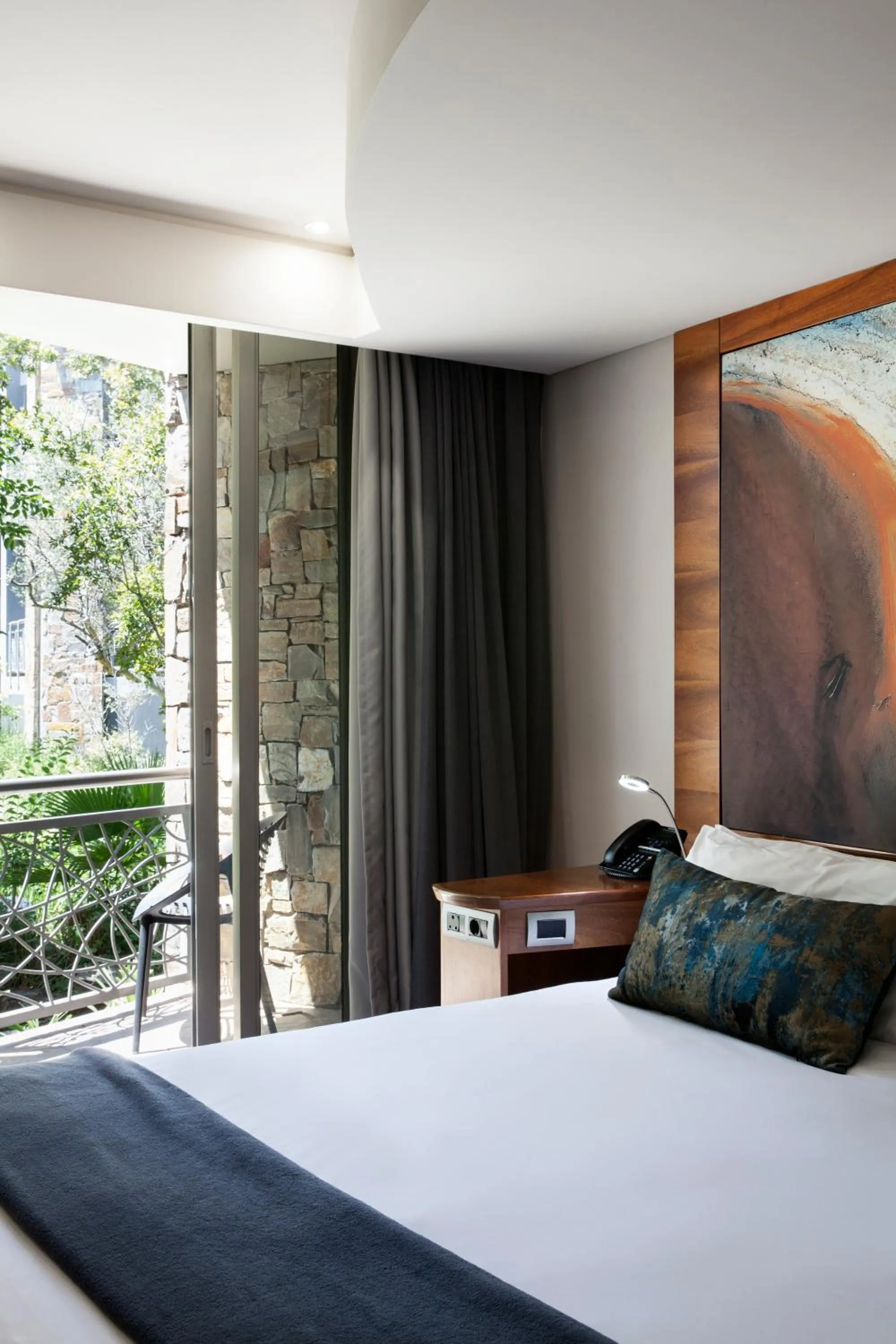 Bed in Seven Villa Hotel & Spa