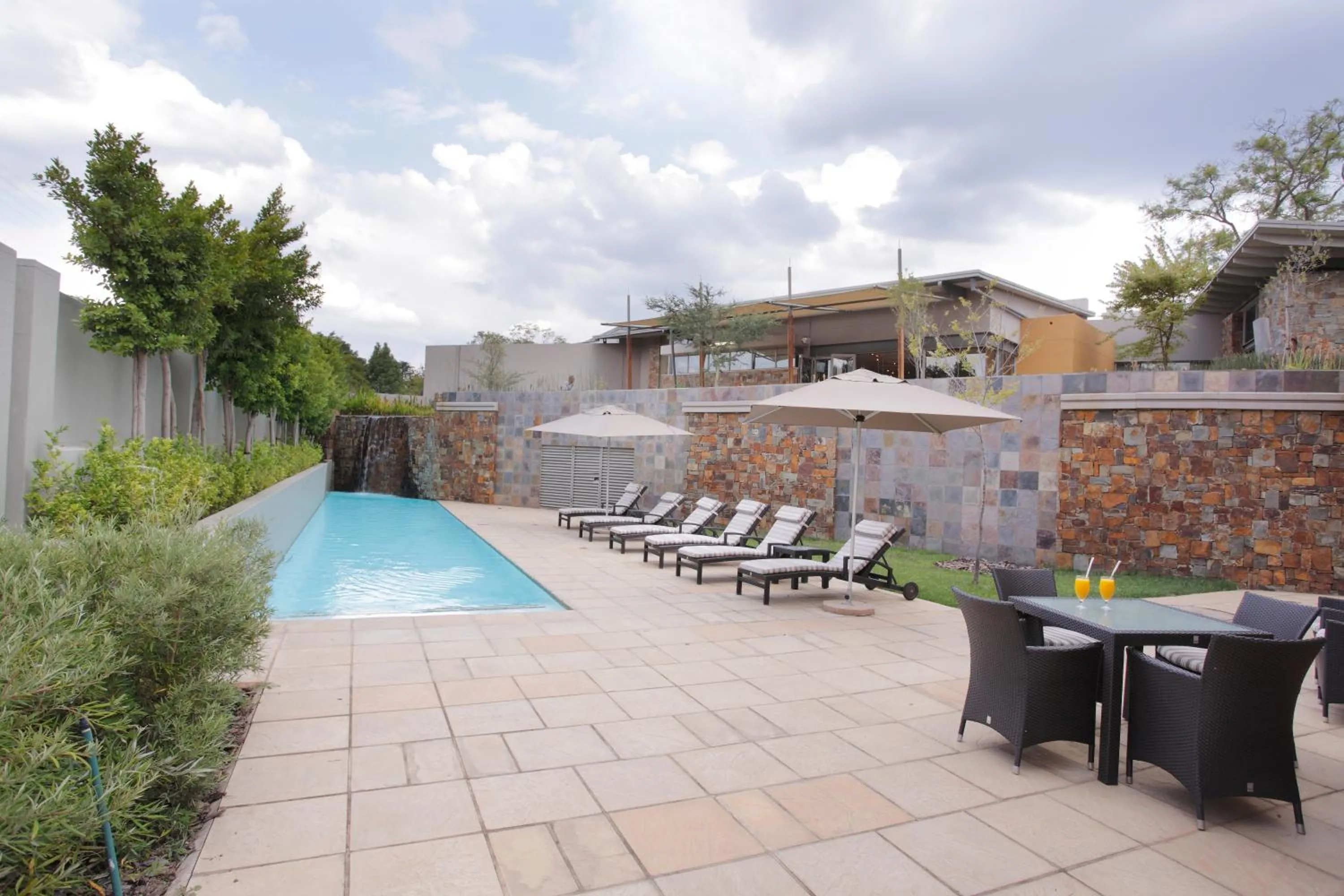 Pool view in Seven Villa Hotel & Spa