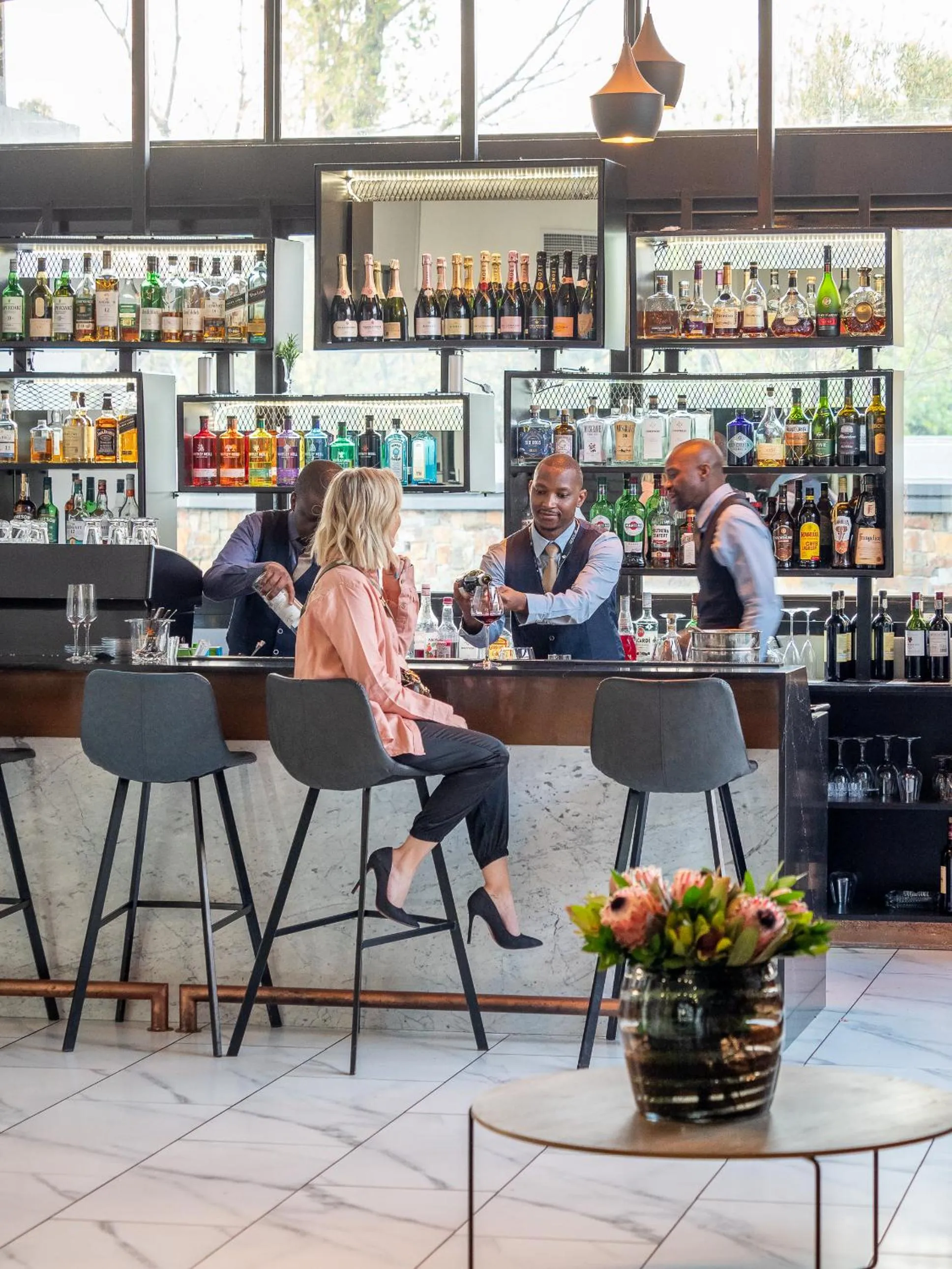 Lounge or bar in Seven Villa Hotel & Spa