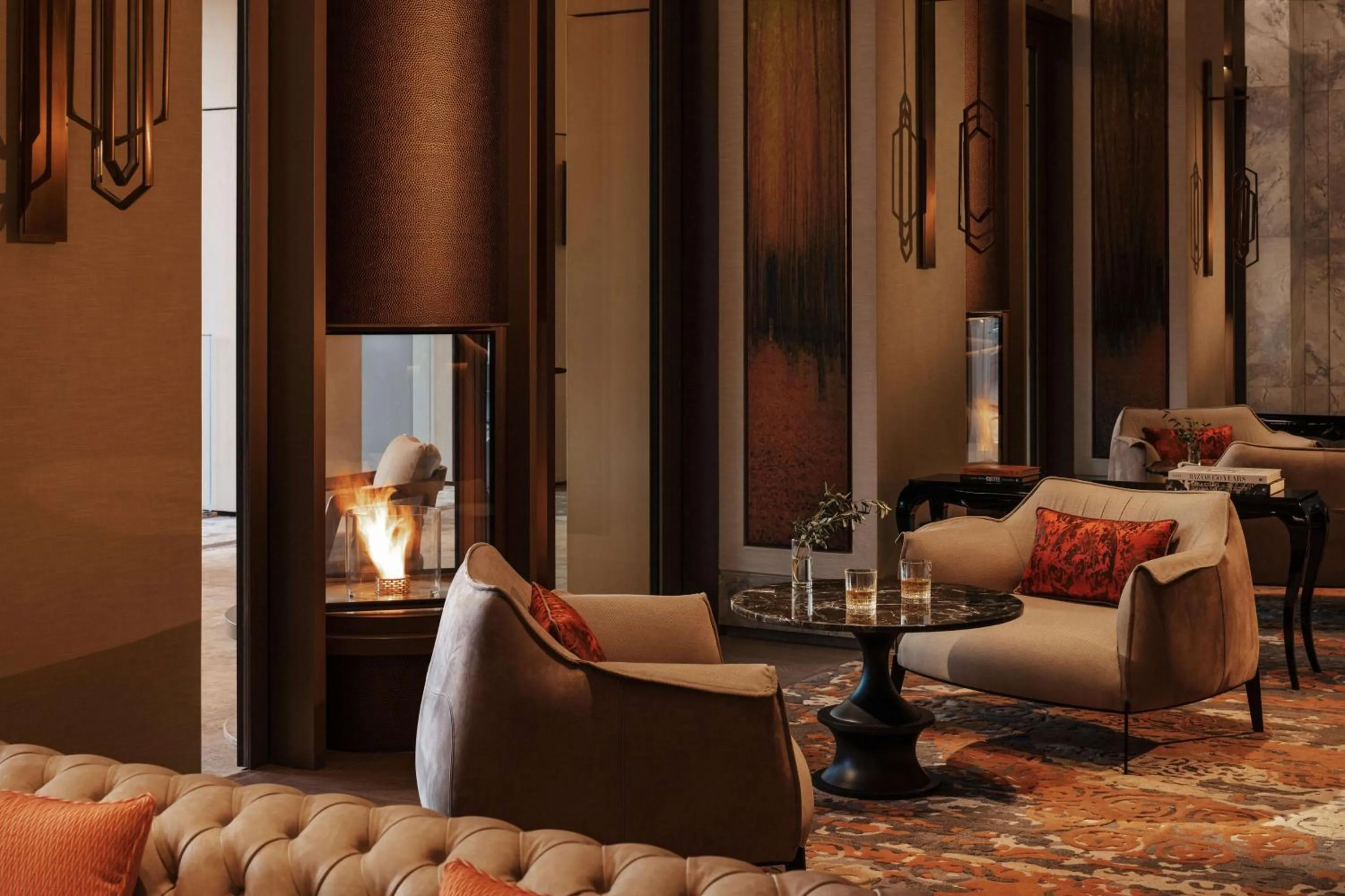 Lounge or bar in One&Only Portonovi