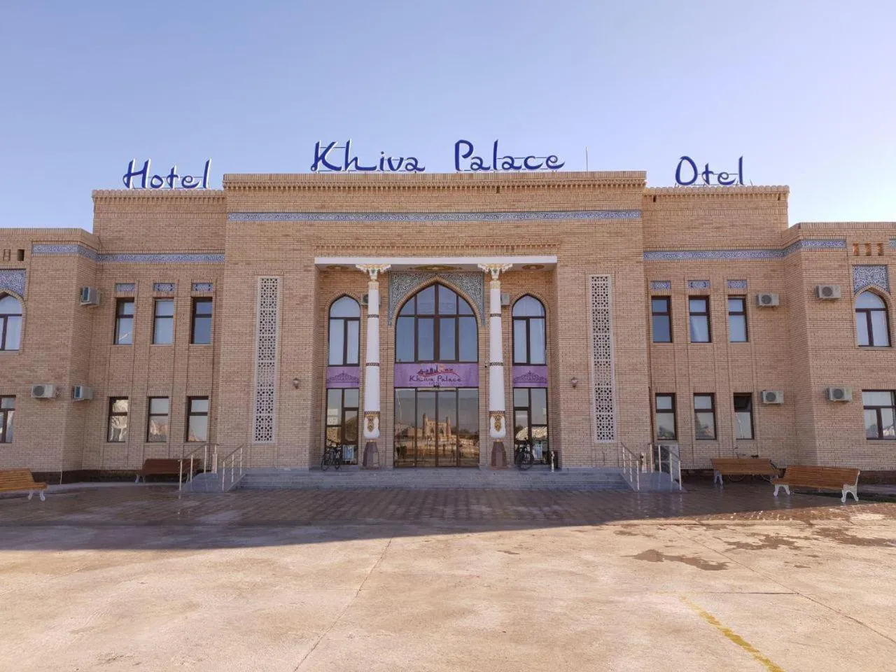 Property building in Hotel Khiva Palace