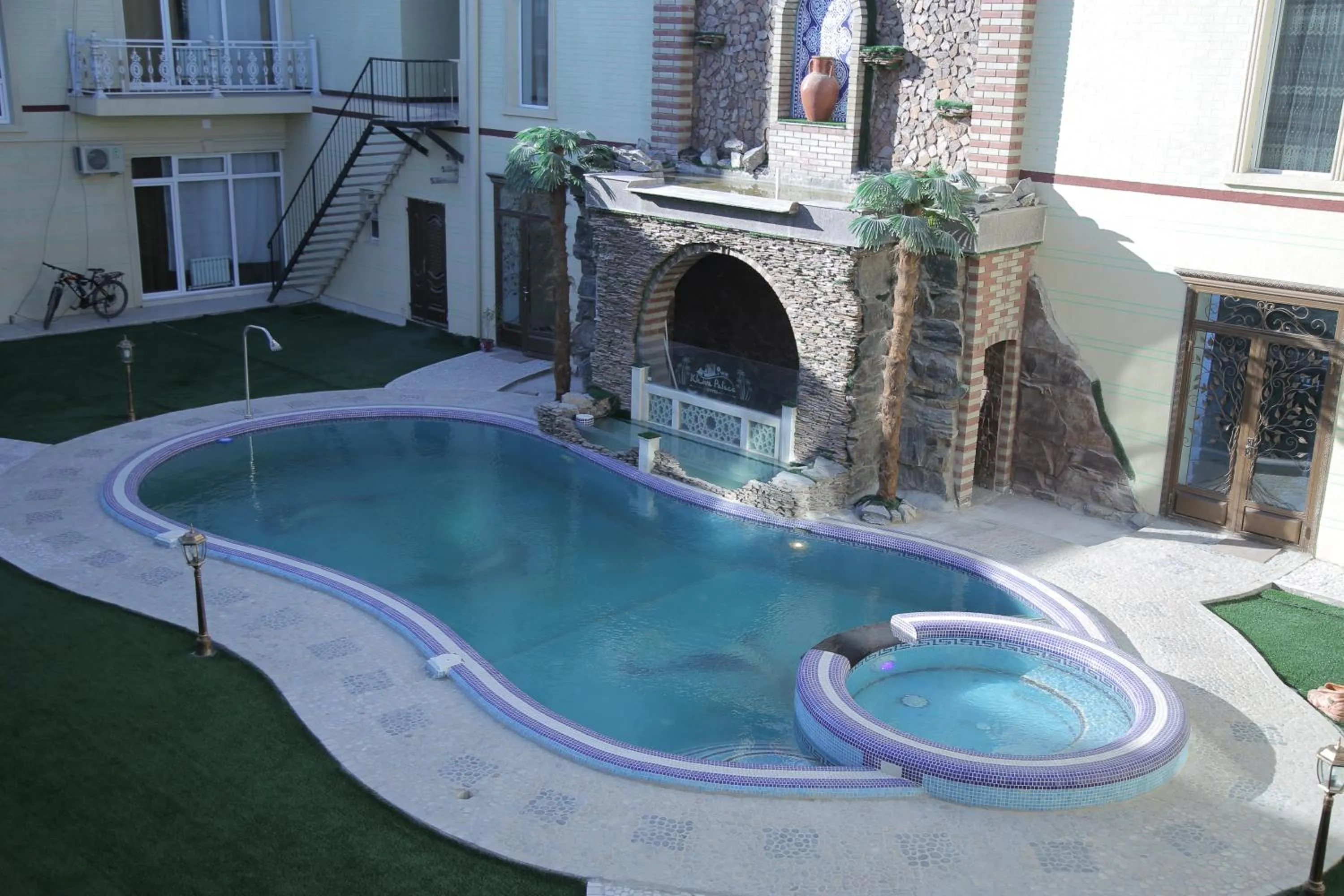 Aqua park in Hotel Khiva Palace