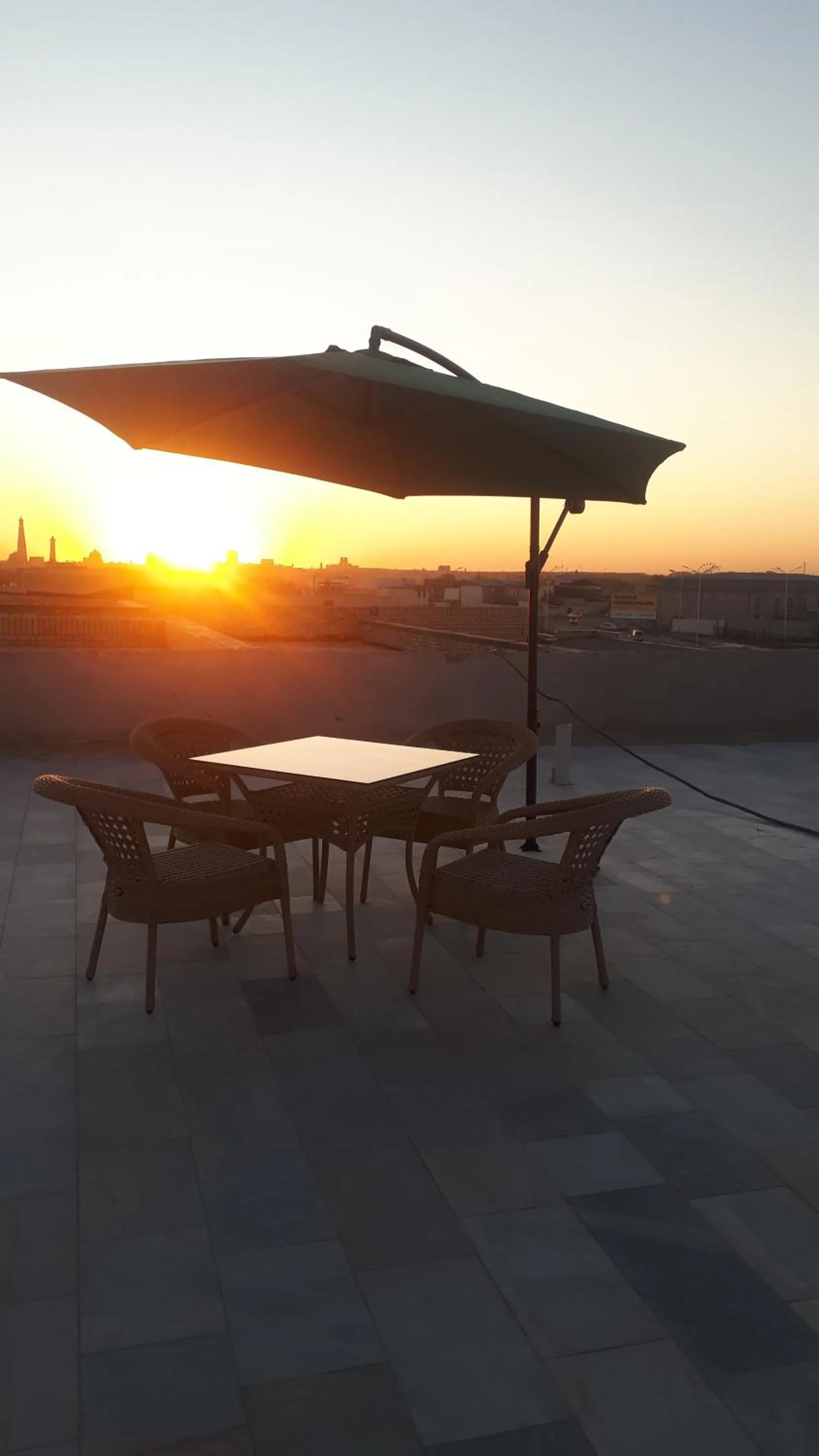 Balcony/Terrace in Hotel Khiva Palace