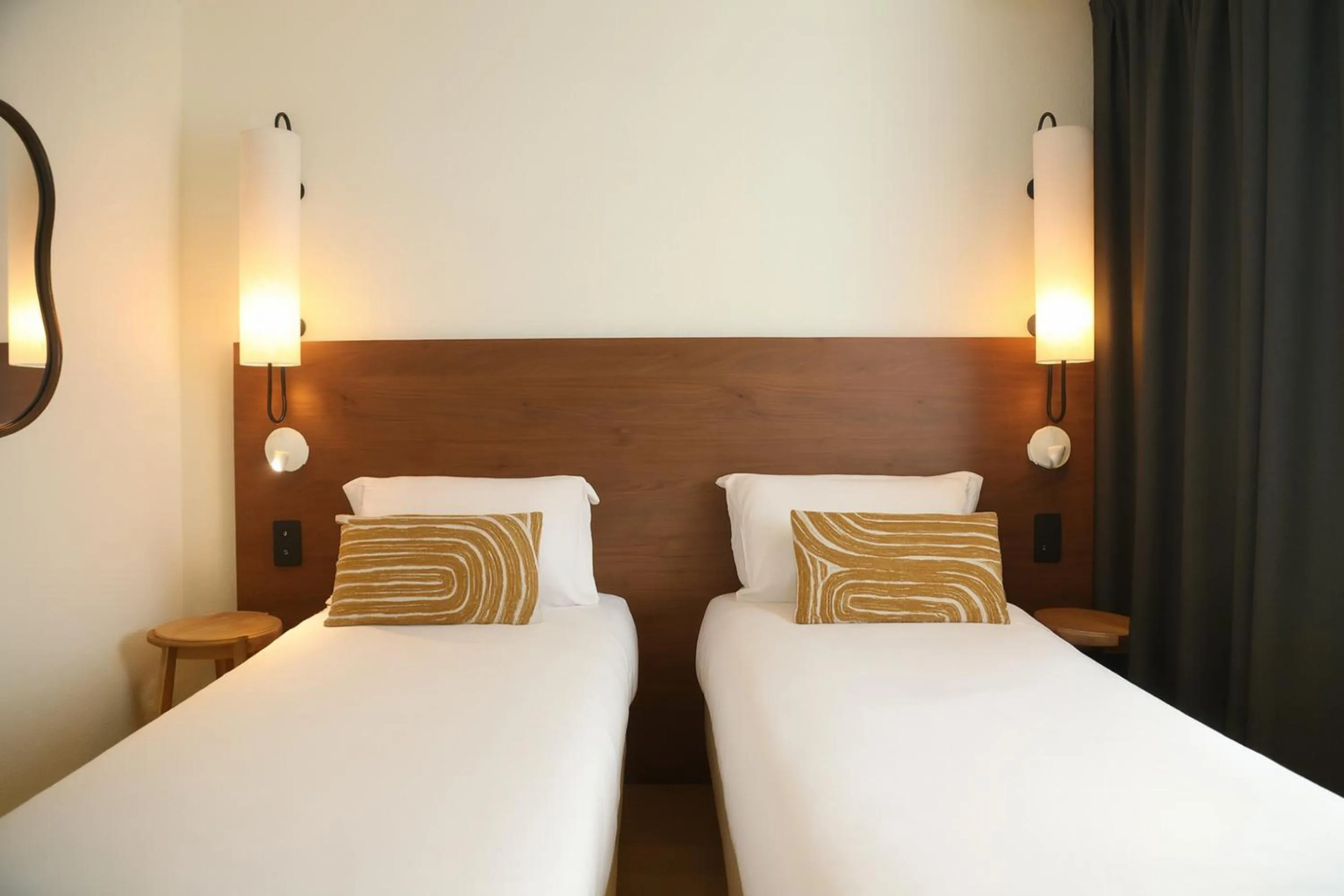 Bed in Hôtel Golf Fontcaude