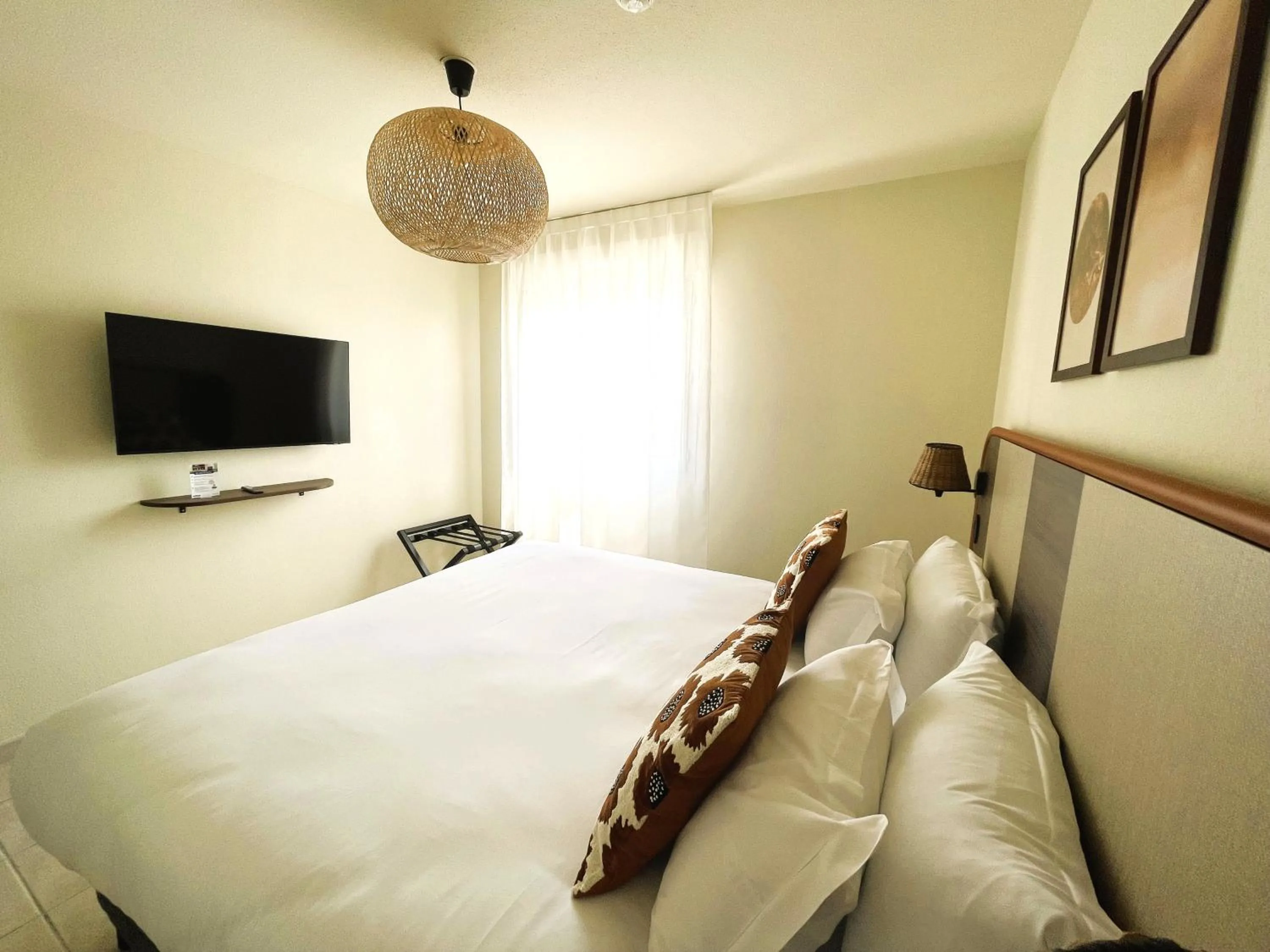 Photo of the whole room, Bed in Hôtel Golf Fontcaude