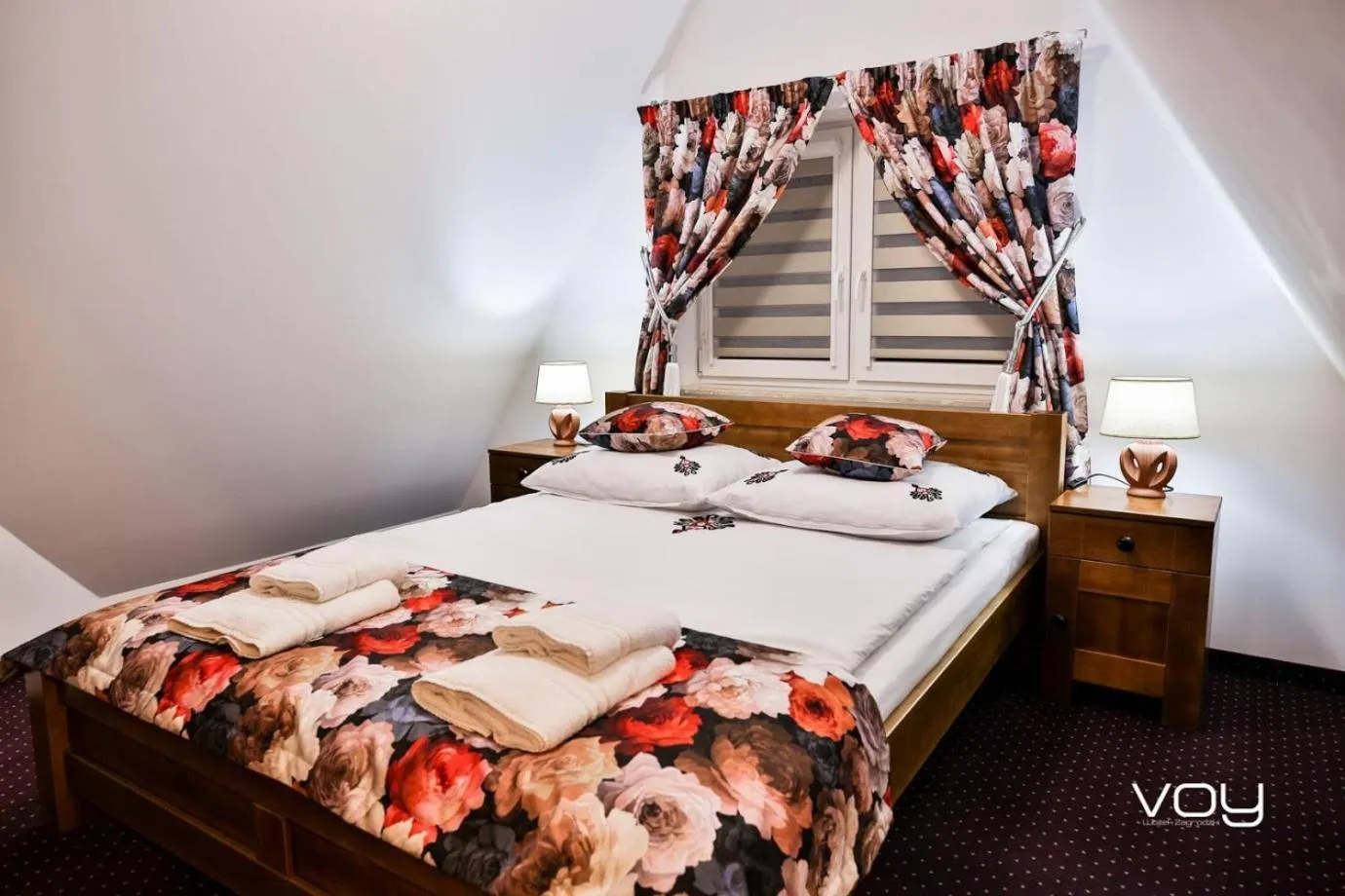 Bed in Willa & DOM-BLACH