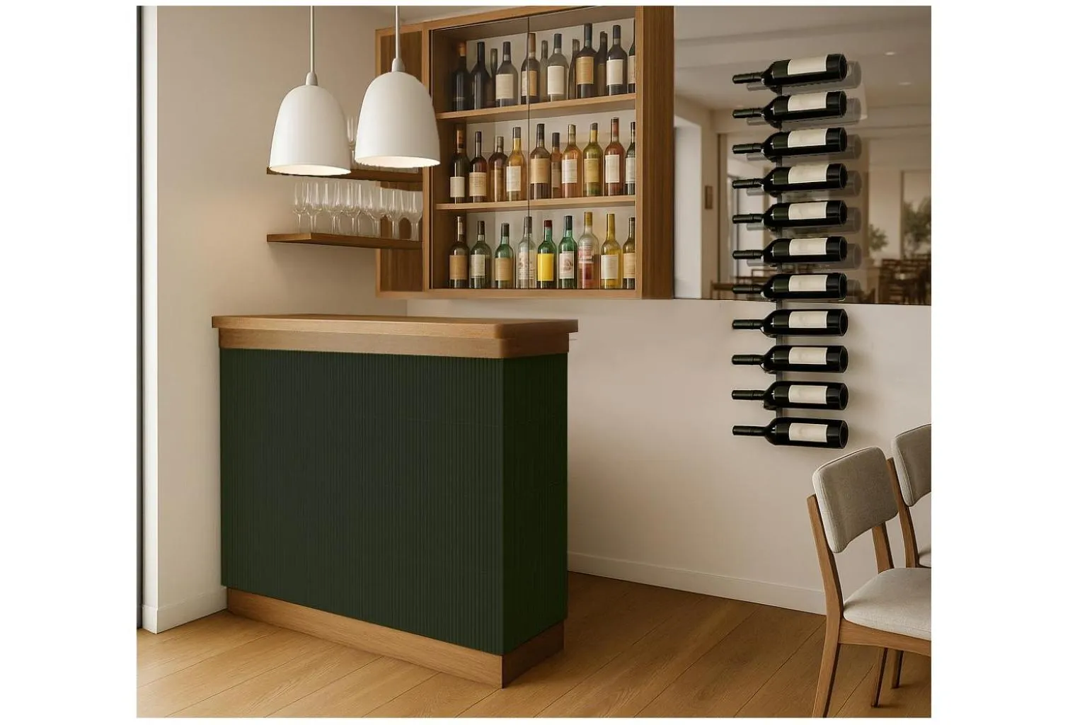 Lounge or bar in Hôtel de l'Horloge