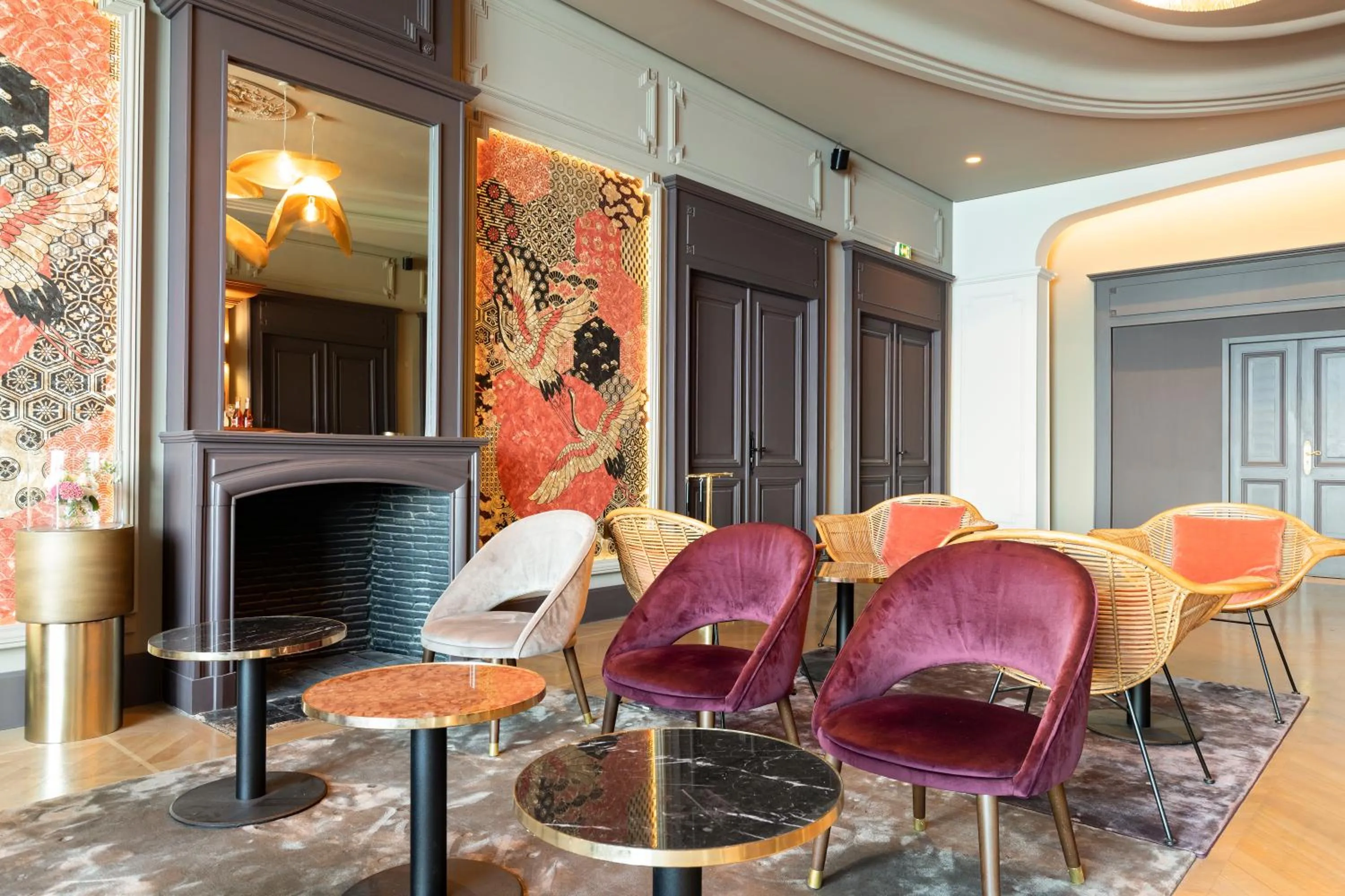 Lounge or bar in Le Palace De Menthon