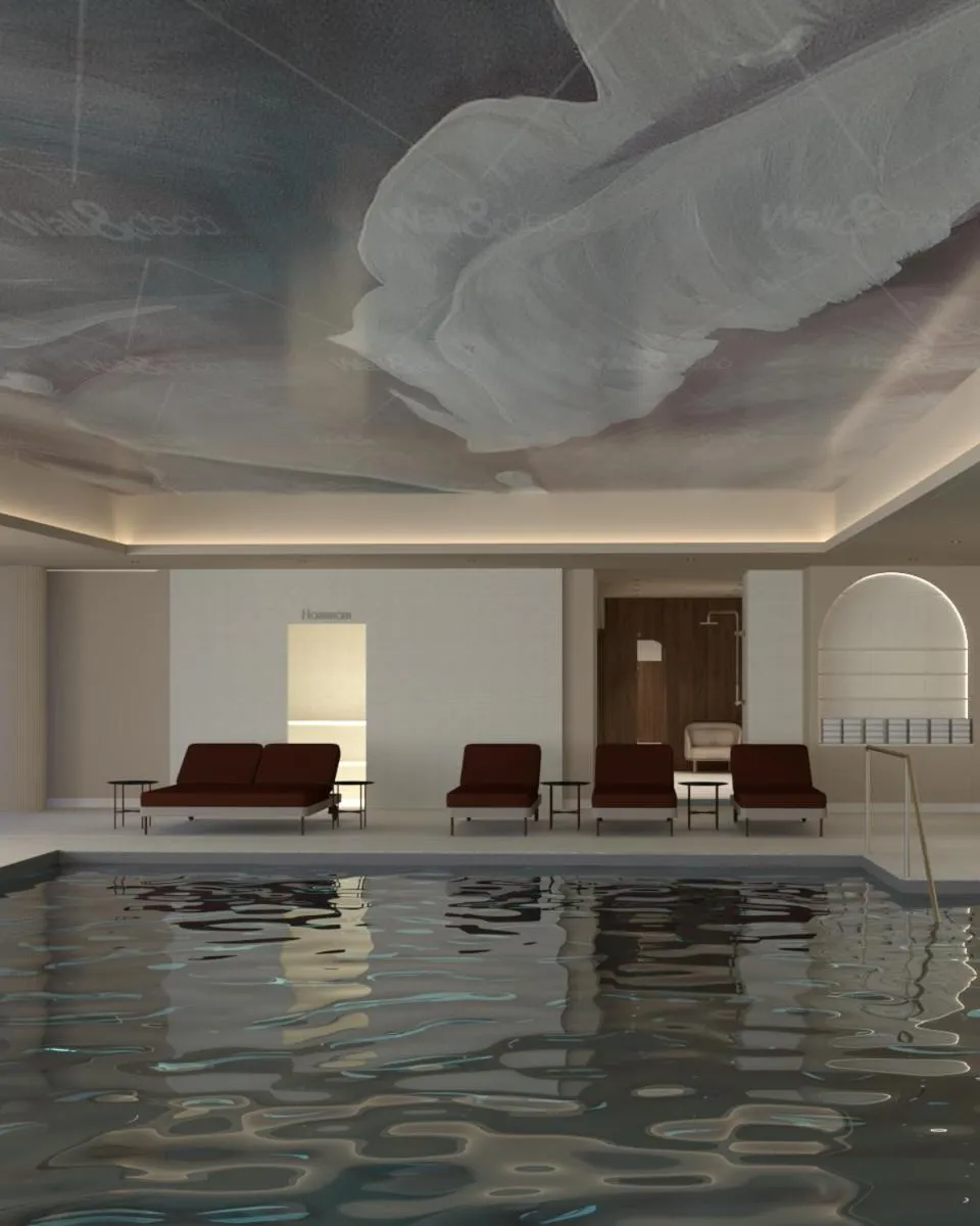 Swimming pool in Le Palace De Menthon