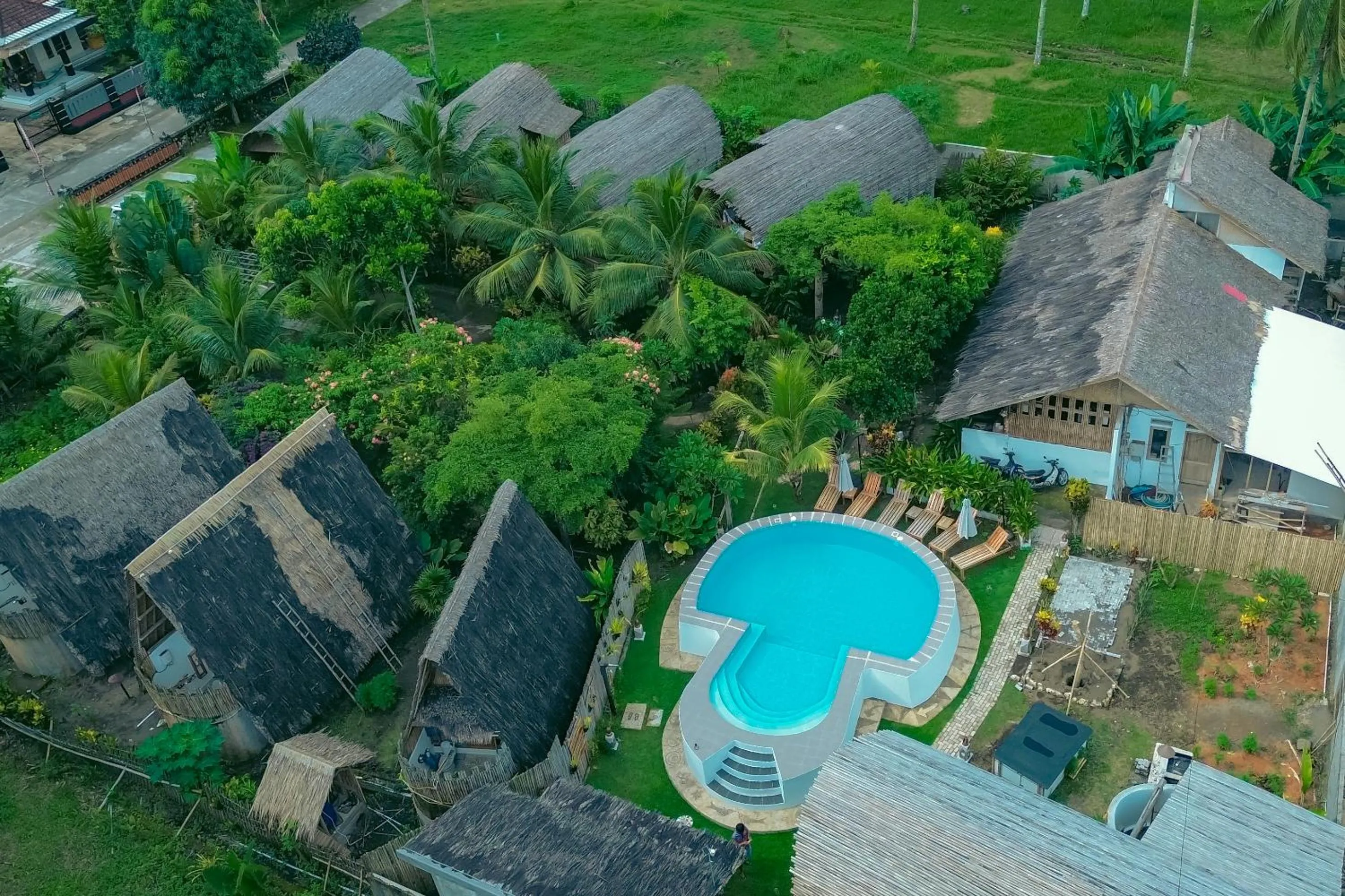 Property building in Lagoona Beach Bungalows - Eco Bungalows Batukaras