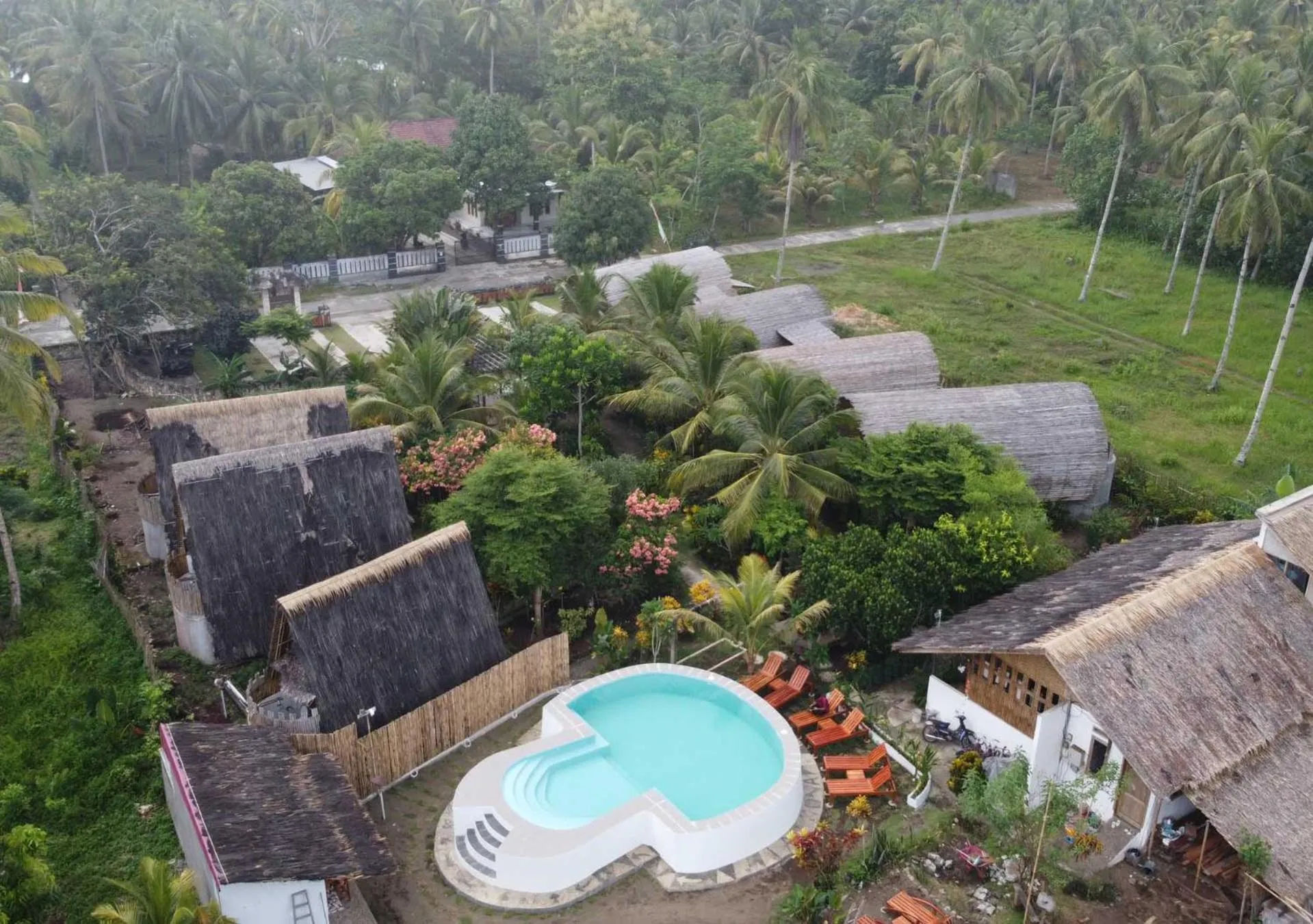 Property building in Lagoona Beach Bungalows - Eco Bungalows Batukaras