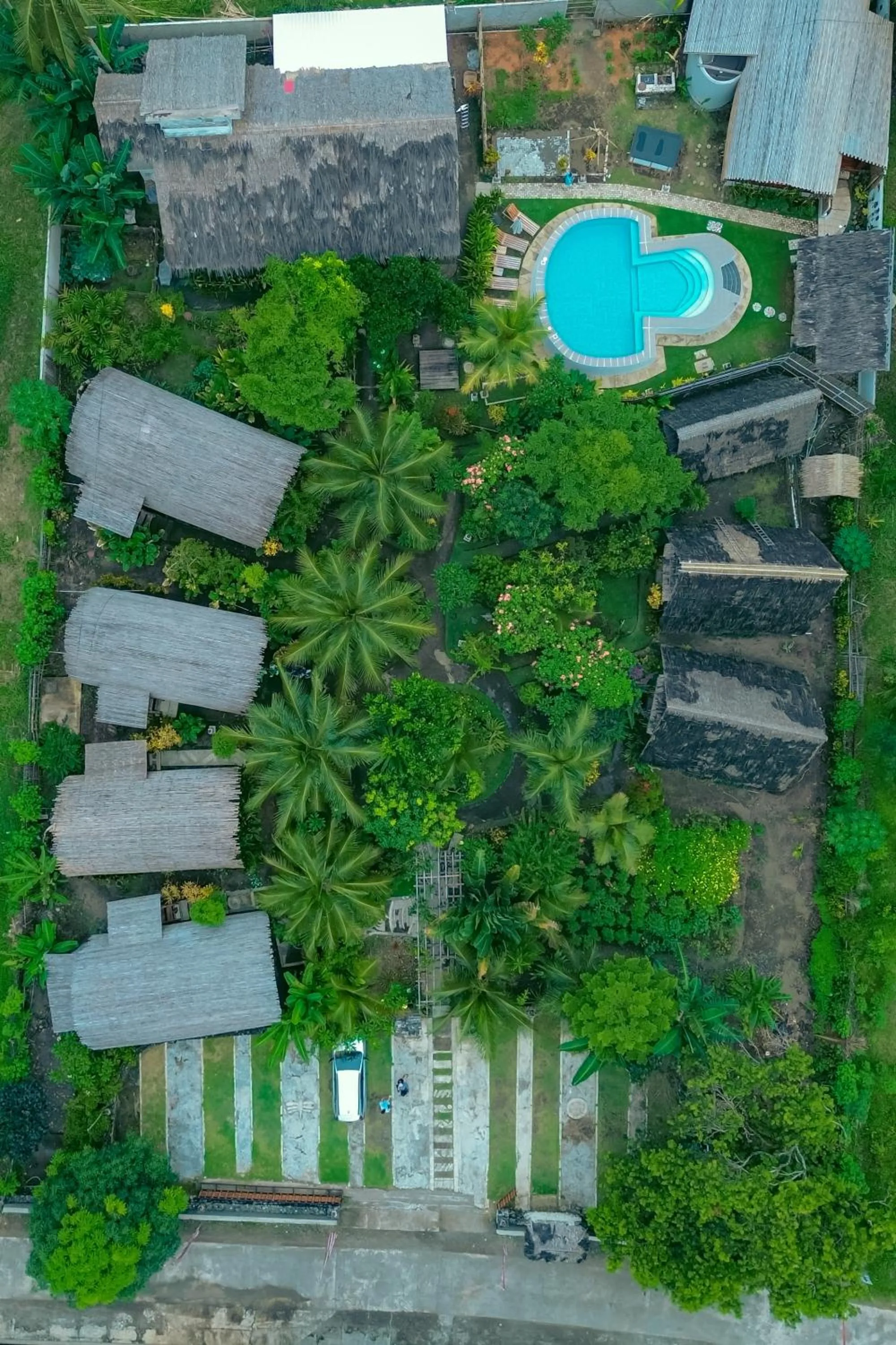 Property building in Lagoona Beach Bungalows - Eco Bungalows Batukaras