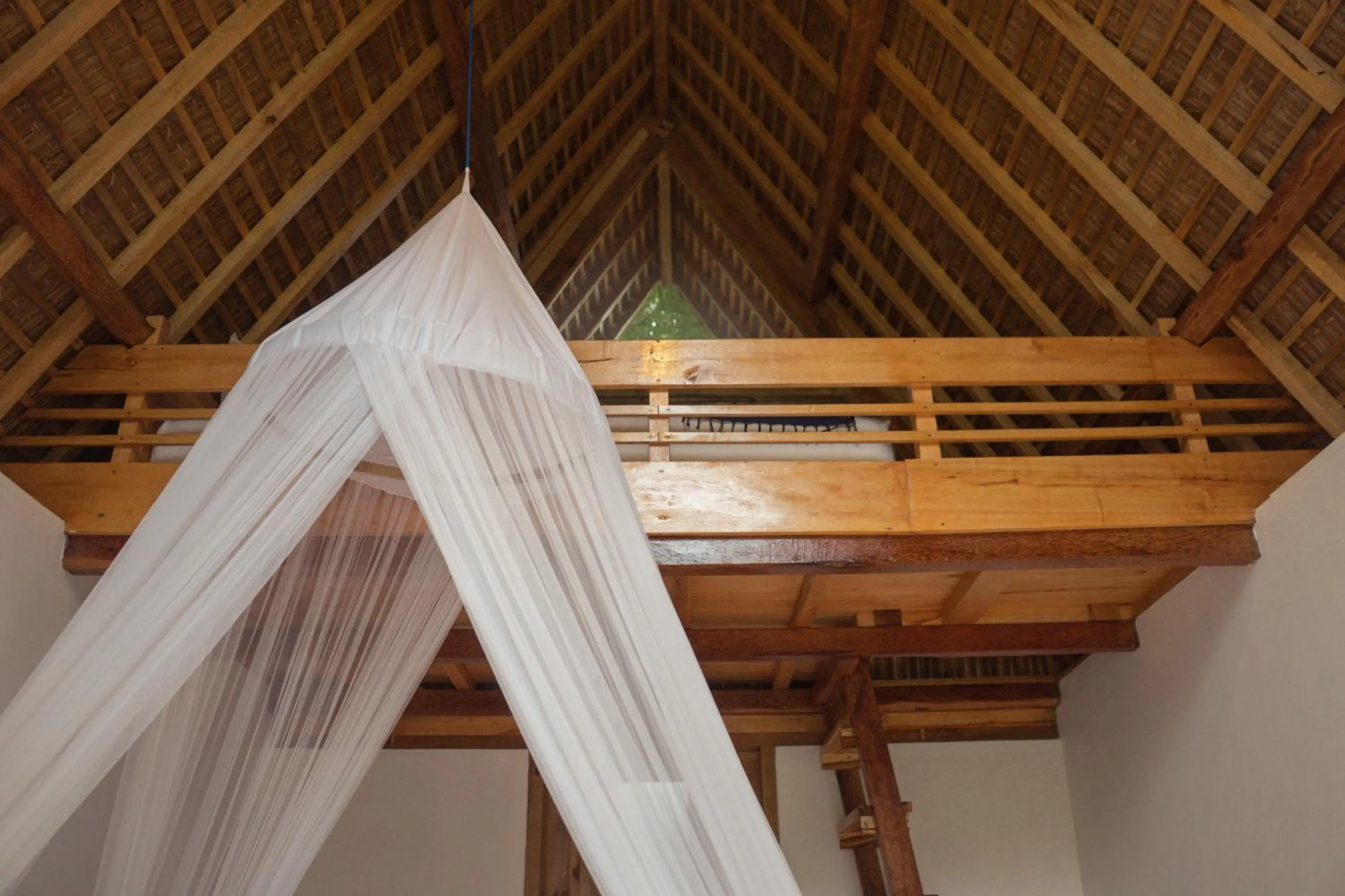 bunk bed in Lagoona Beach Bungalows - Eco Bungalows Batukaras