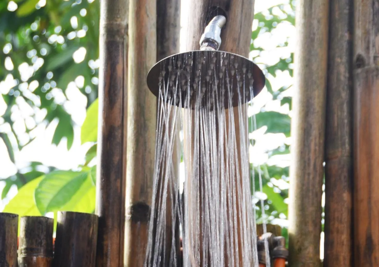 Bathroom in Lagoona Beach Bungalows - Eco Bungalows Batukaras