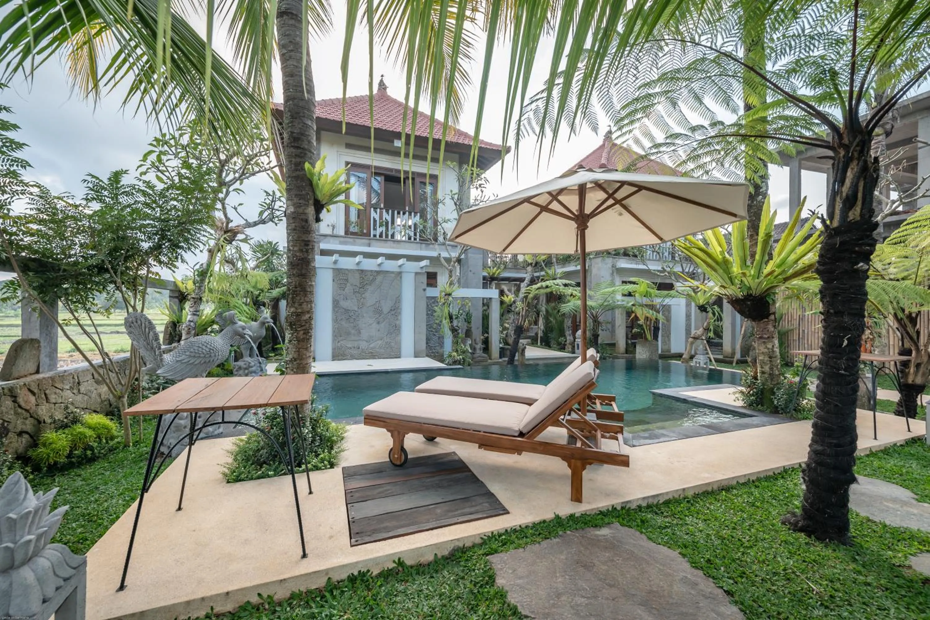 Property building in Prabhu Ubud Villa