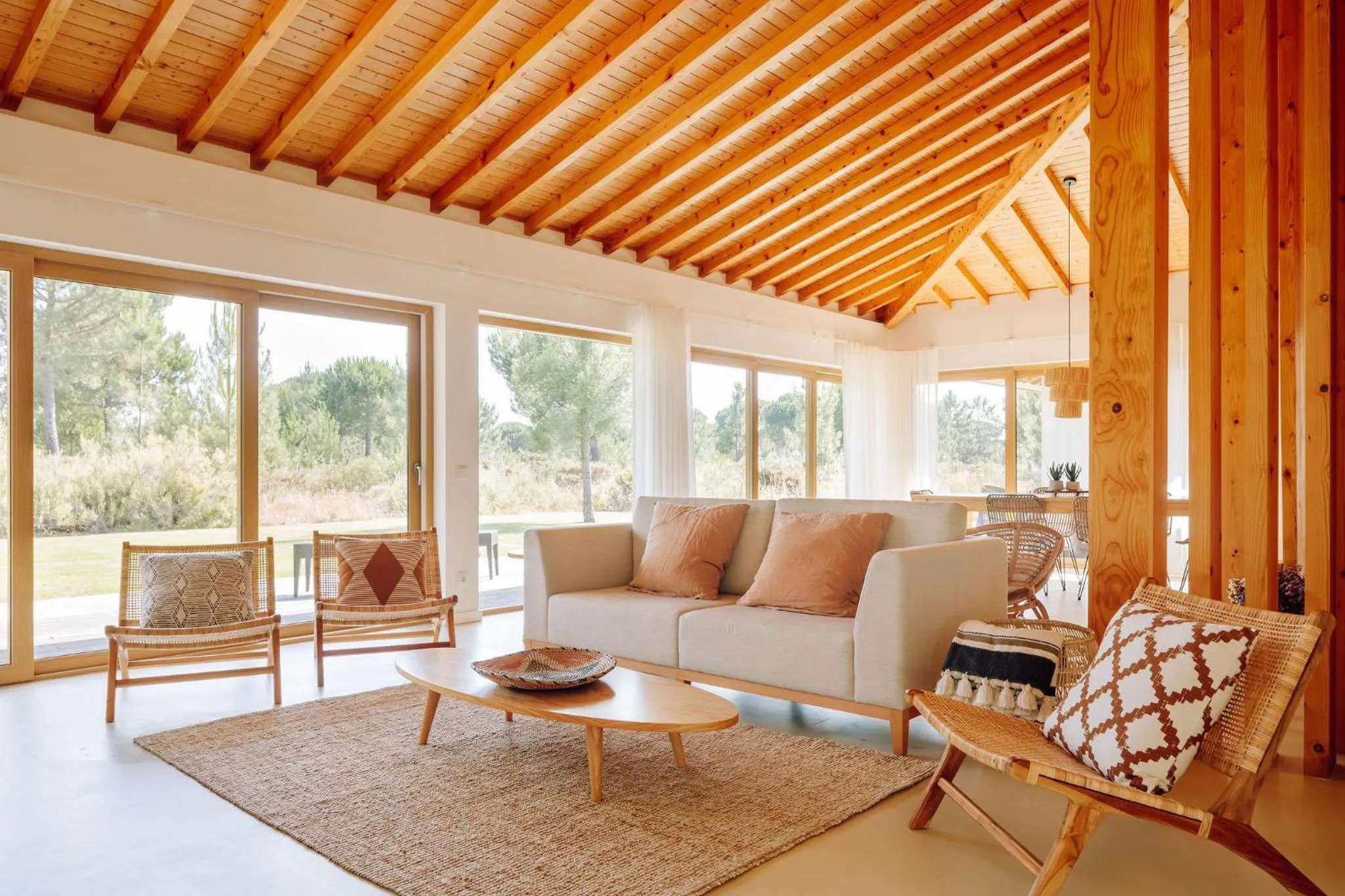 Living room in Spatia Comporta