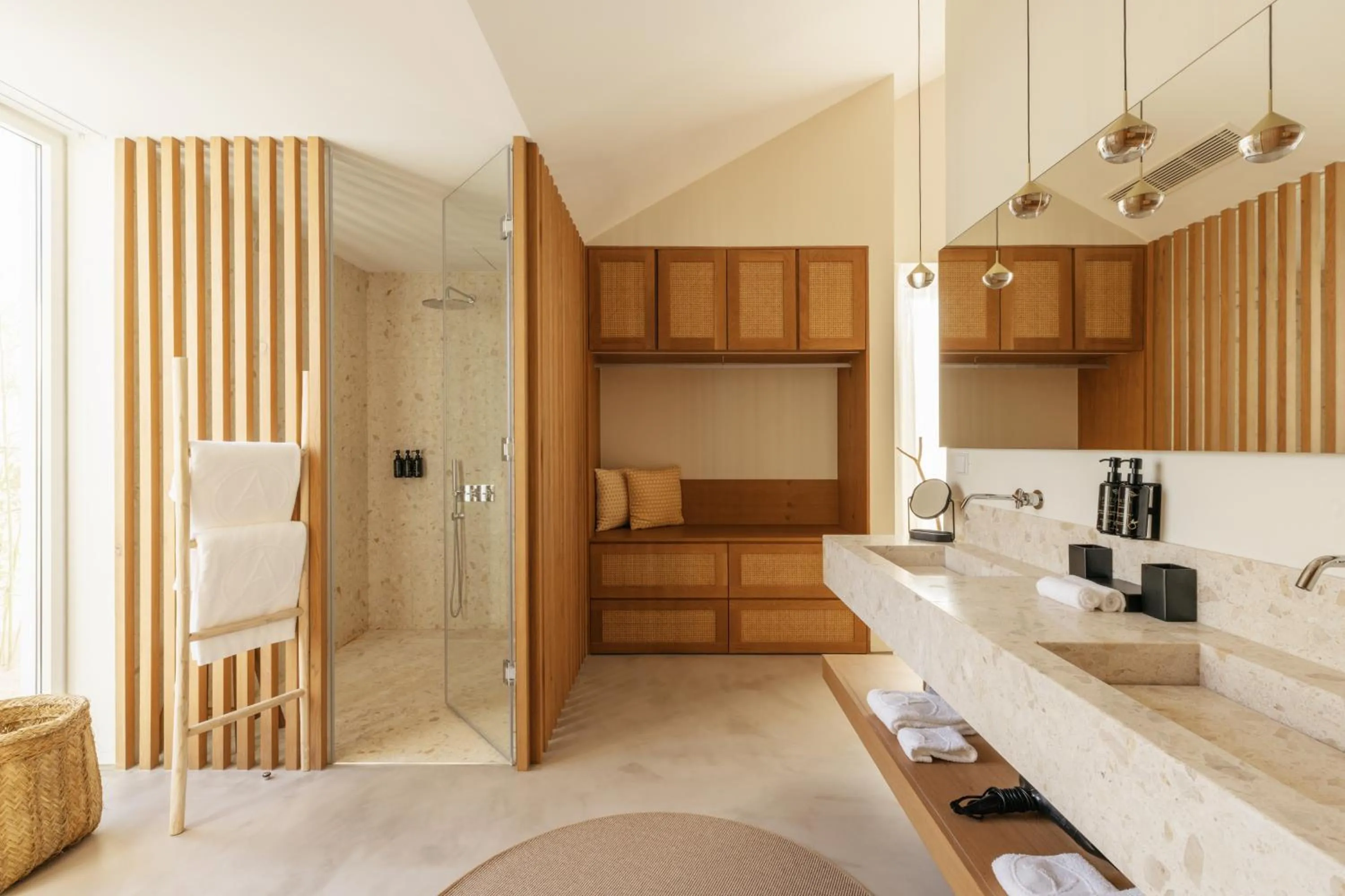 Bathroom, Bed in Spatia Comporta