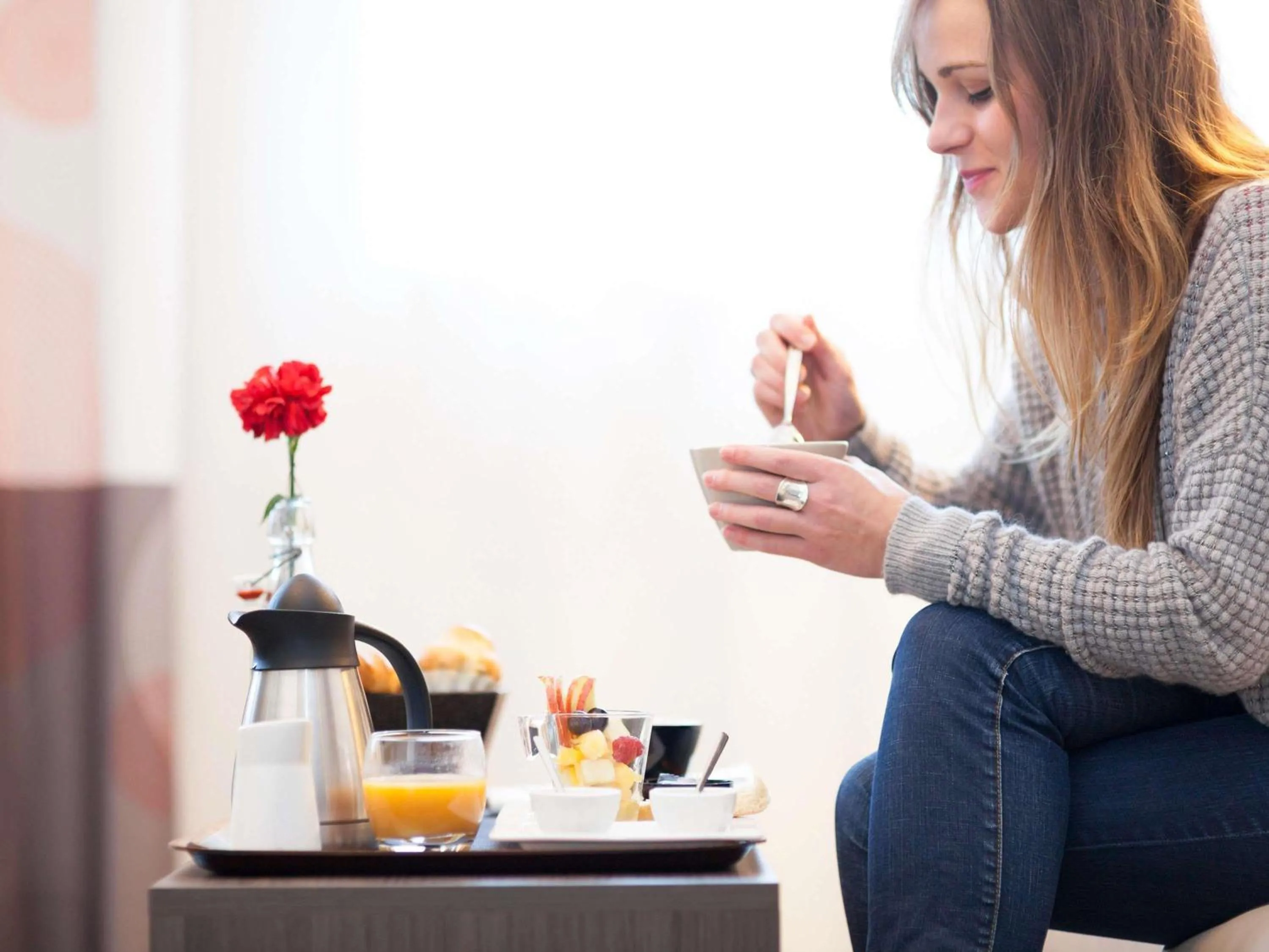 Breakfast in Novotel Paris Est