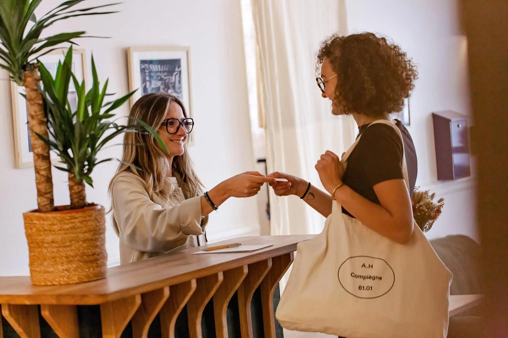 Lobby or reception in ALFRED HOTELS Compiègne