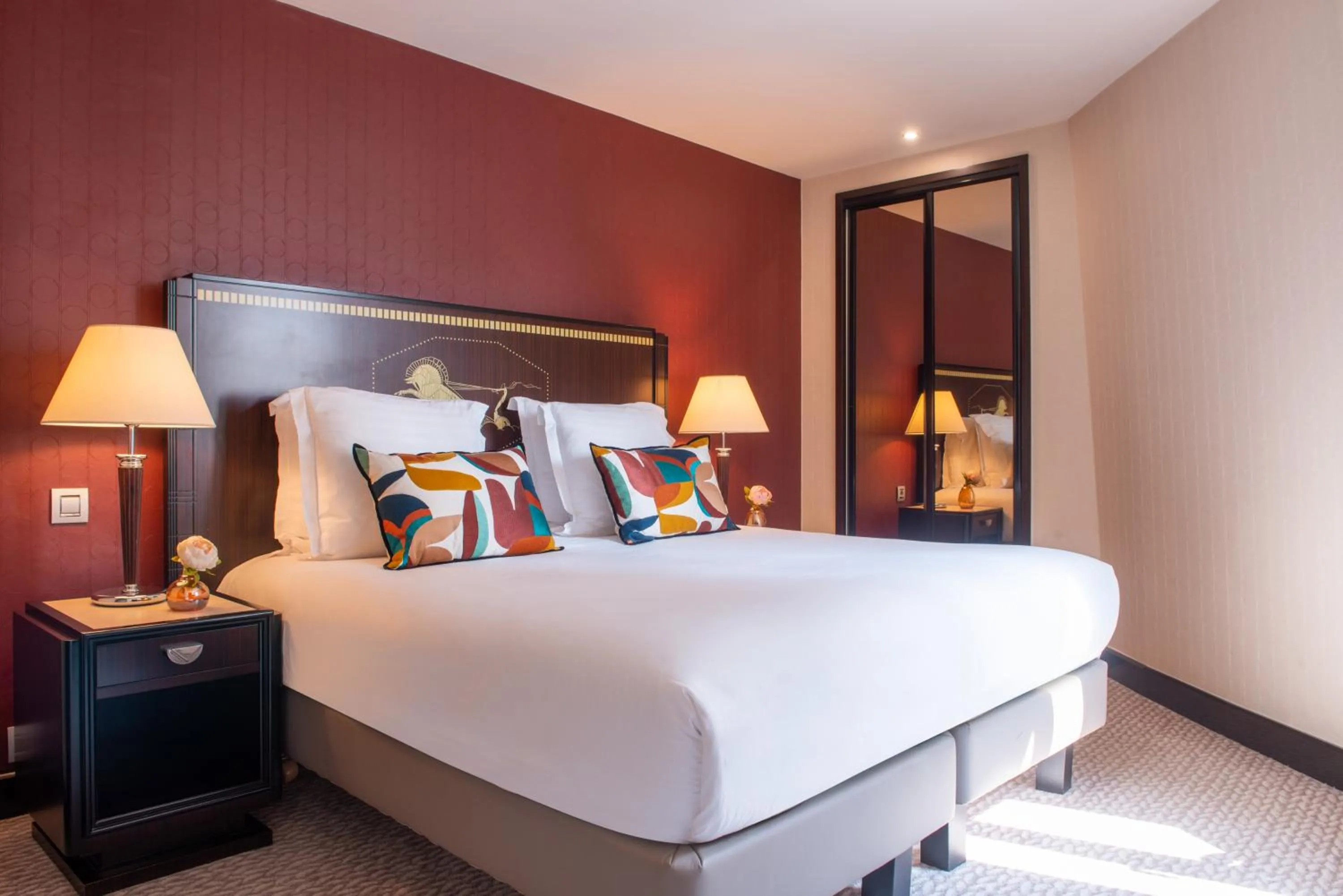 Bedroom, Bed in Les Jardins Du Marais