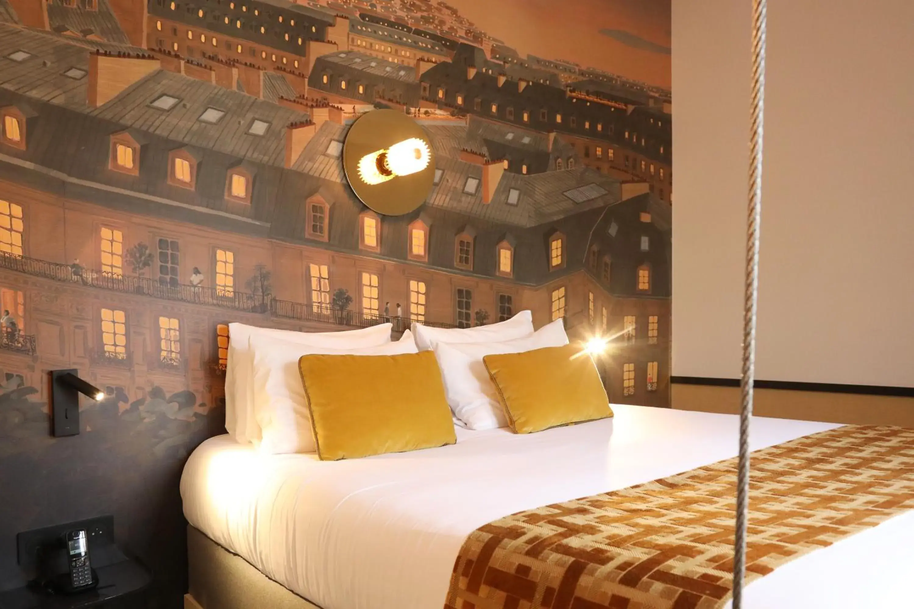 Deluxe Double Room in Five Boutique Hotel Paris Quartier Latin Deluxe Double Room in Five Boutique Hotel Paris Quartier Latin