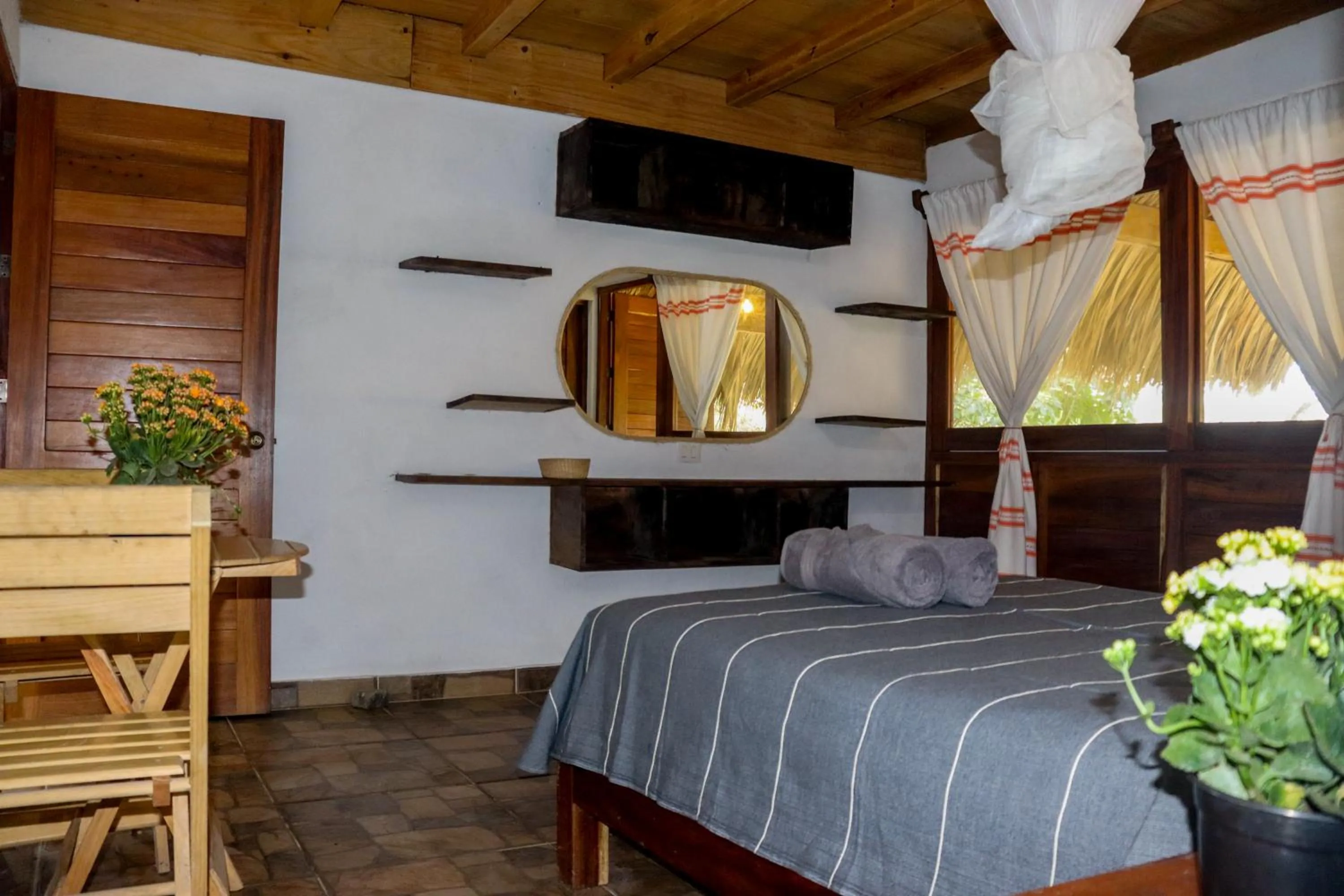 Bed in La Aldea Zipolite