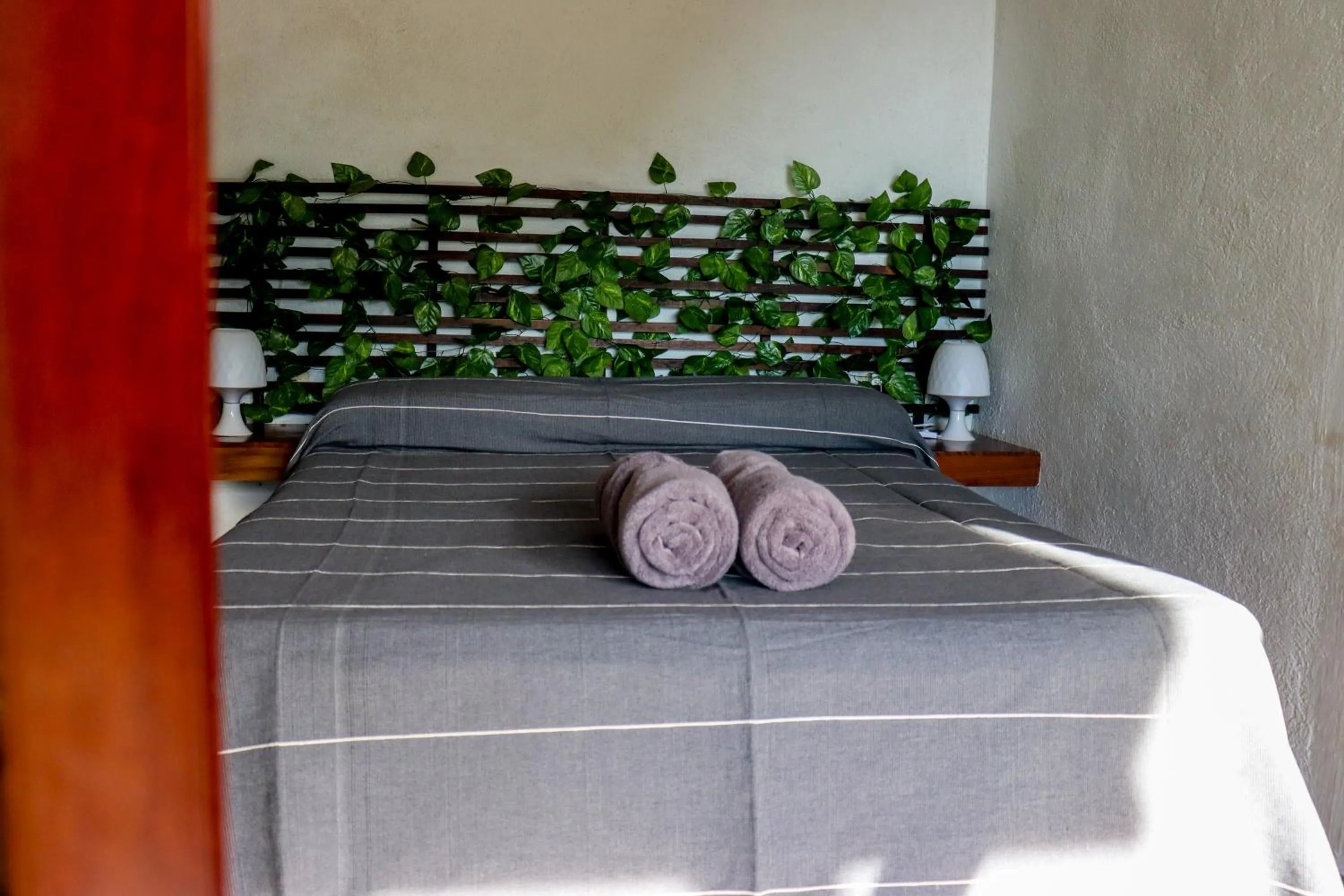 Bed in La Aldea Zipolite
