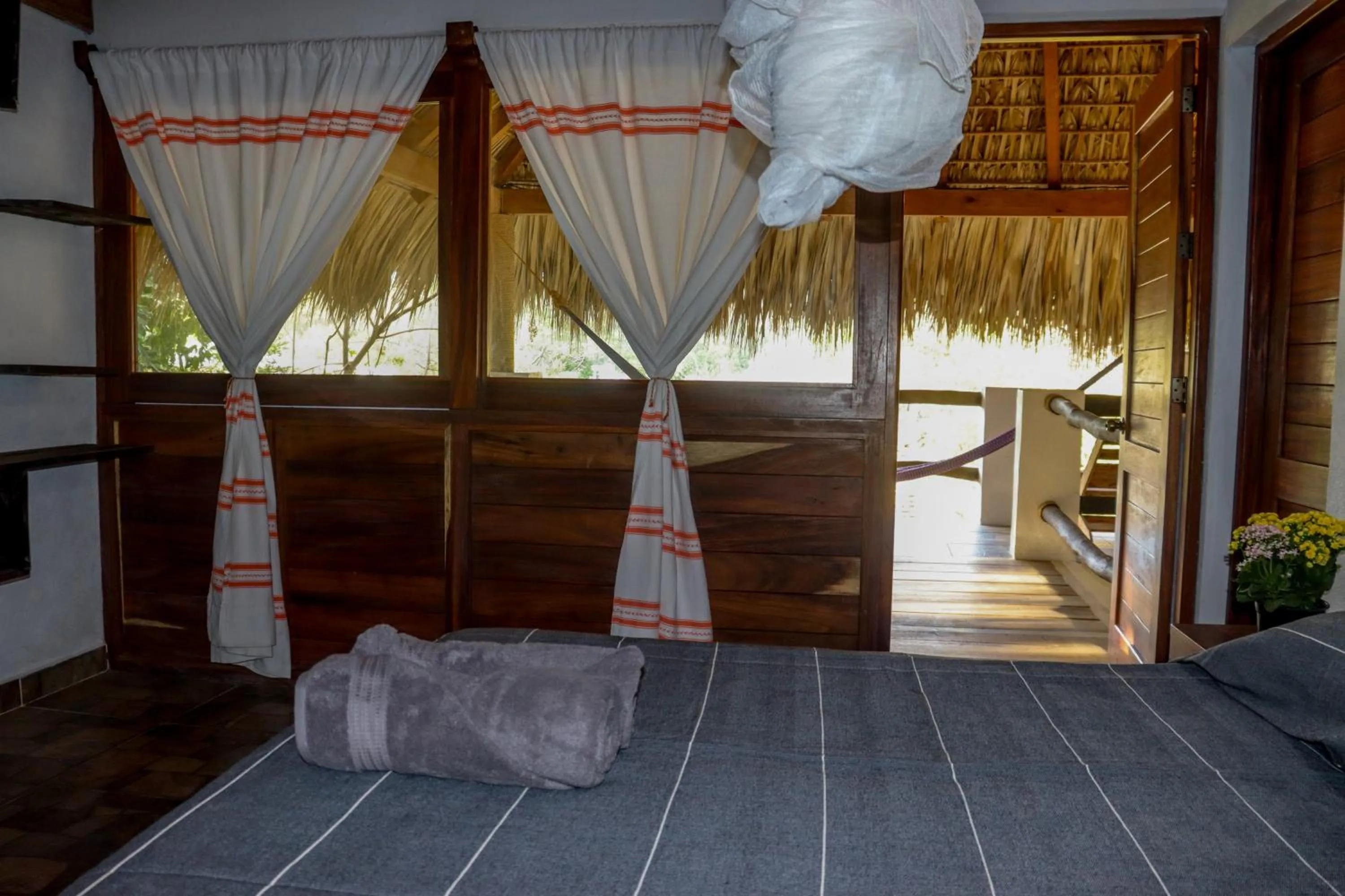 Bed in La Aldea Zipolite