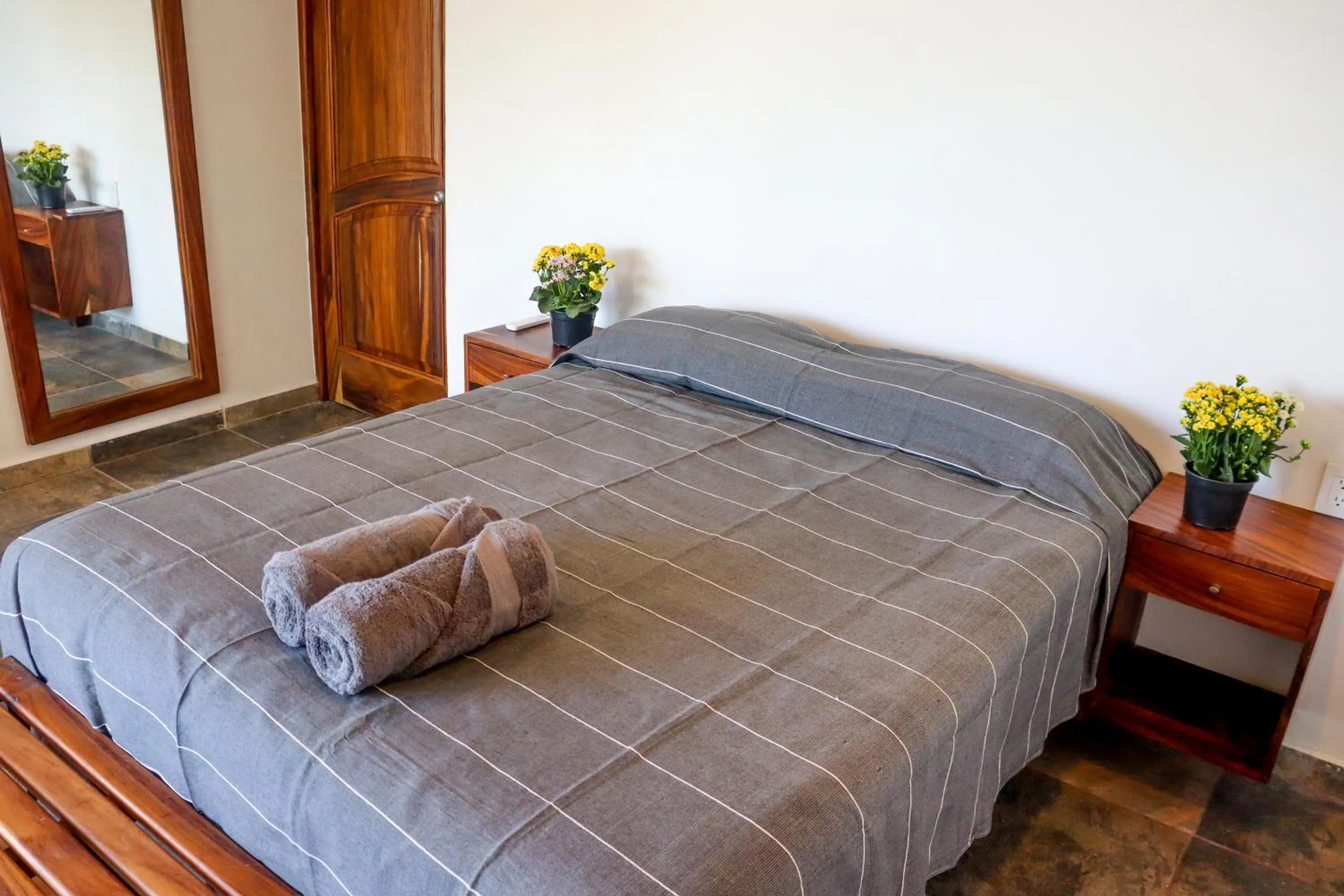 Bed in La Aldea Zipolite