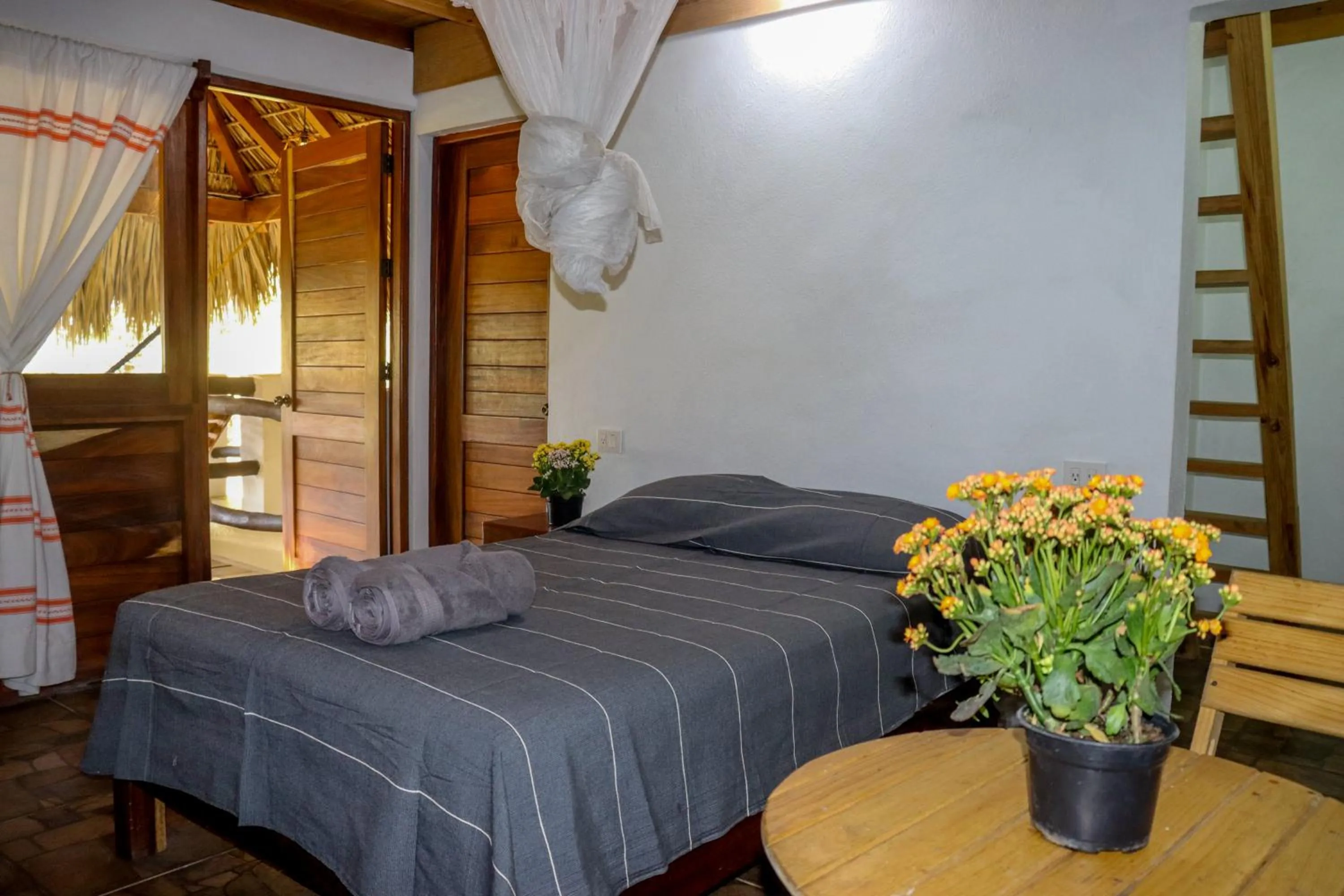 Bed in La Aldea Zipolite