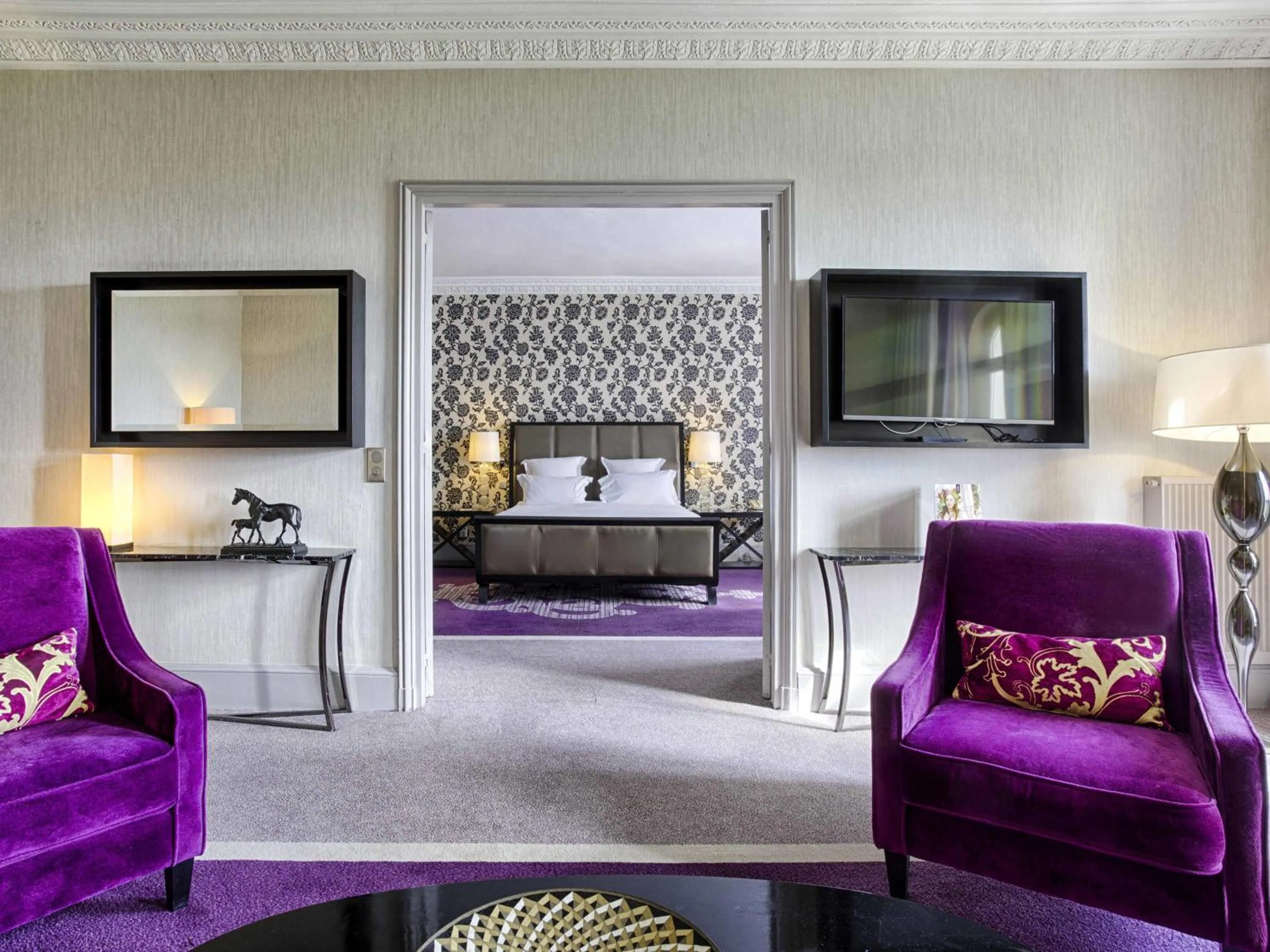 Photo of the whole room in Le Grand Hotel de Cabourg - MGallery Collection