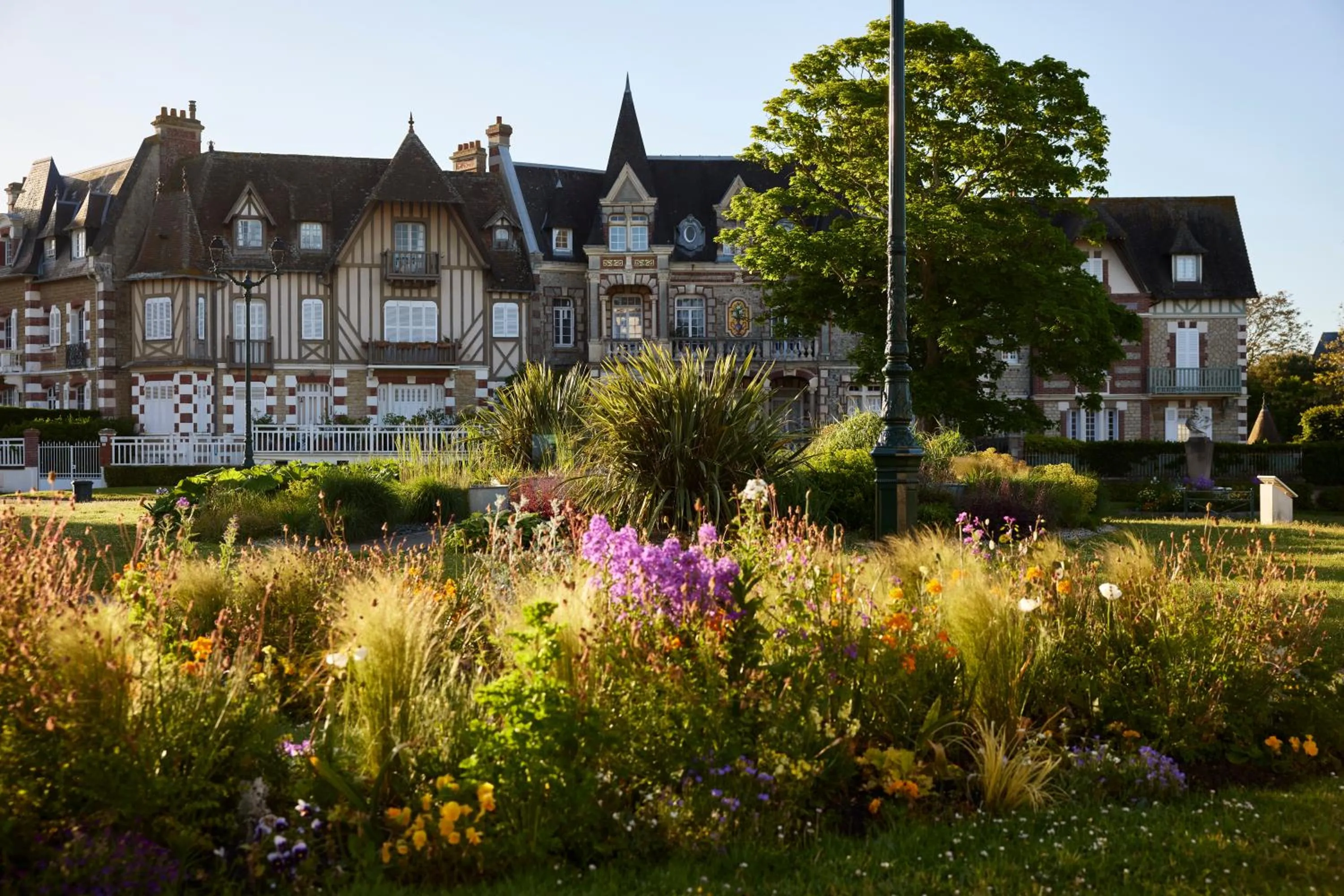 Garden view in Le Grand Hotel de Cabourg - MGallery Collection