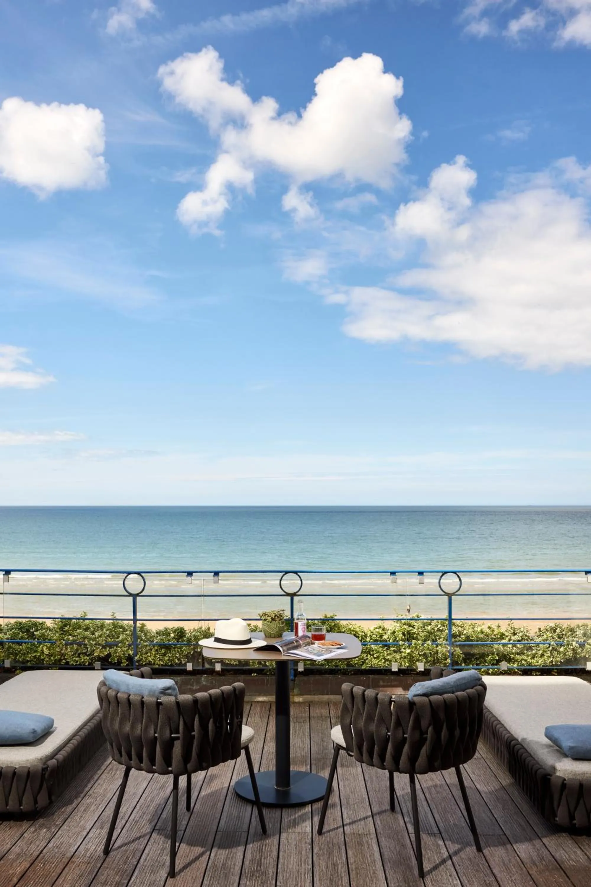 Beach in Le Grand Hotel de Cabourg - MGallery Collection