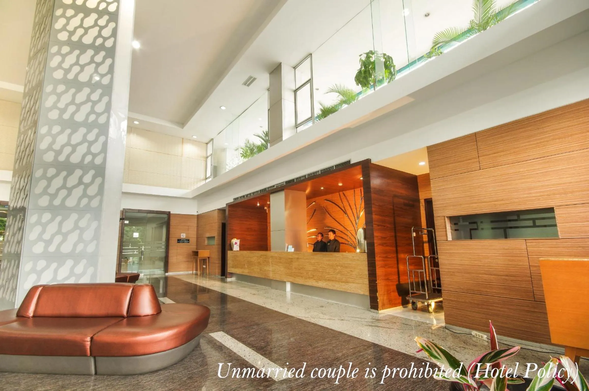Lobby or reception in Hotel Gren Alia Jakarta