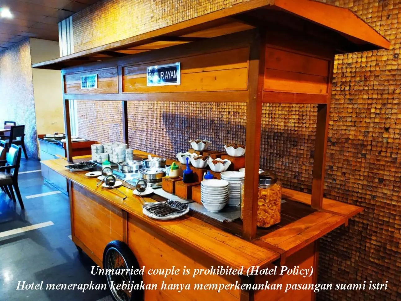 Restaurant/places to eat in Hotel Gren Alia Jakarta