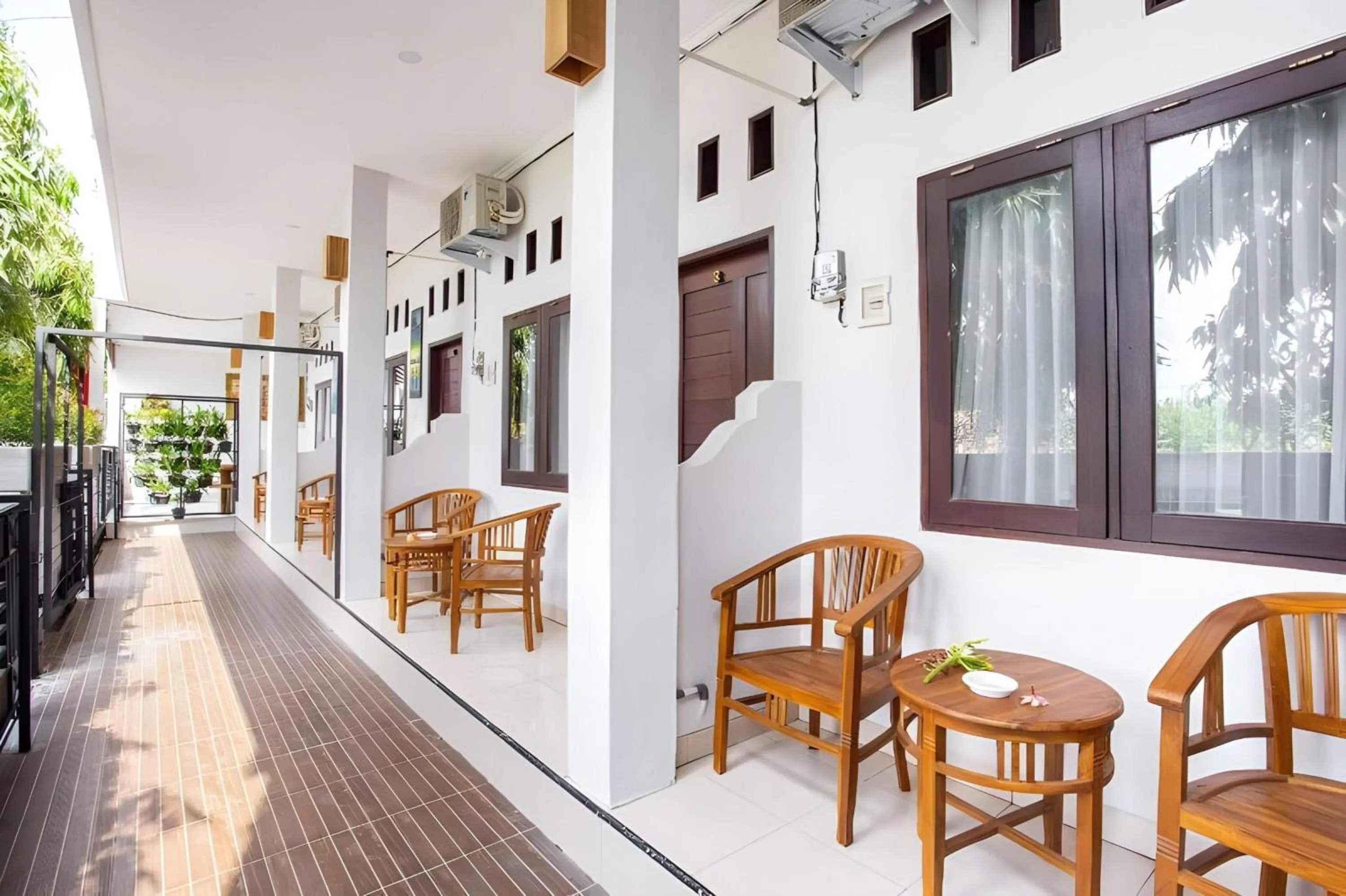 Balcony/Terrace in Hotel O Pondok 789 Near Canggu Echo beach