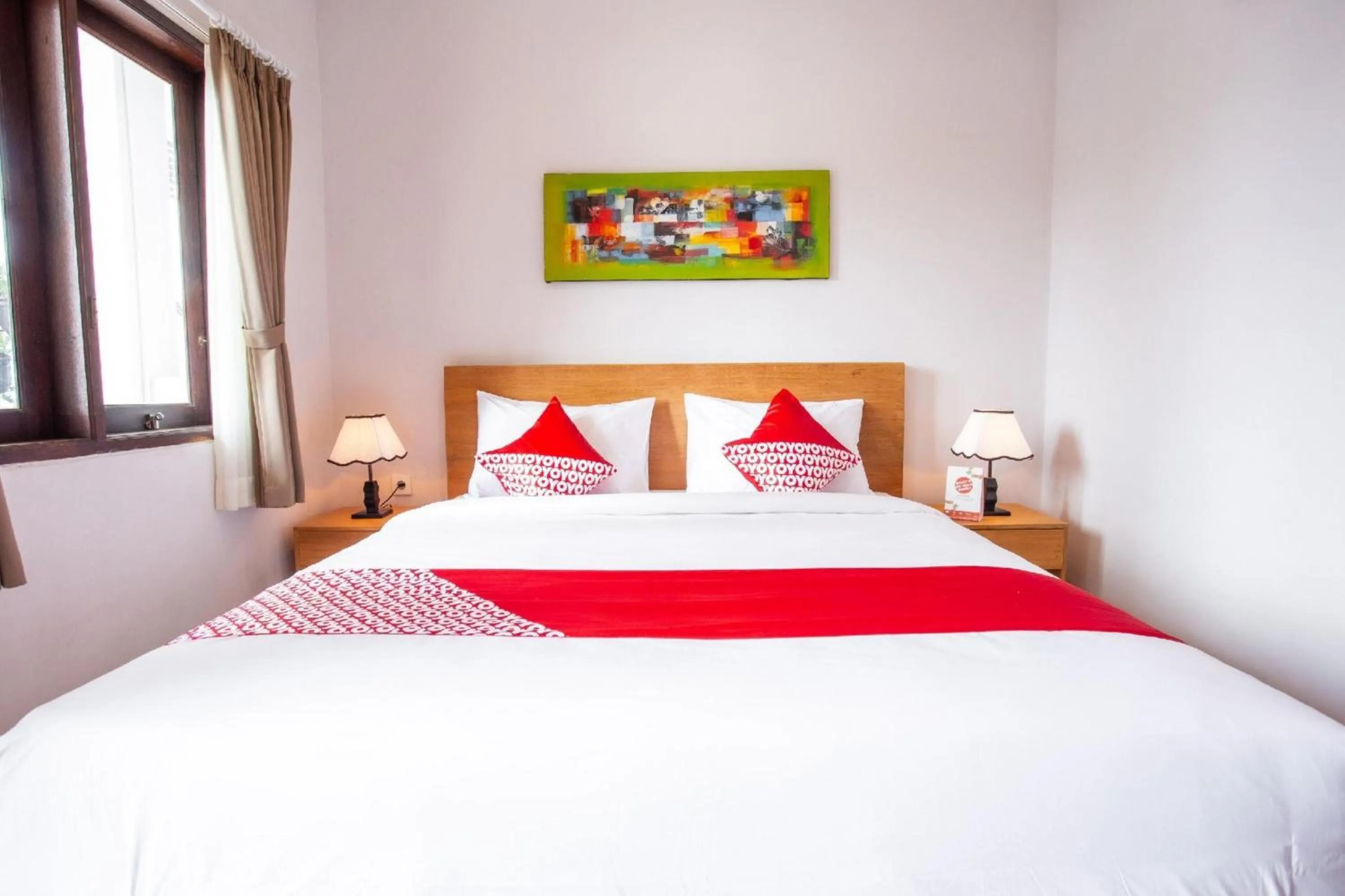 Bedroom, Bed in Hotel O Pondok 789 Near Canggu Echo beach