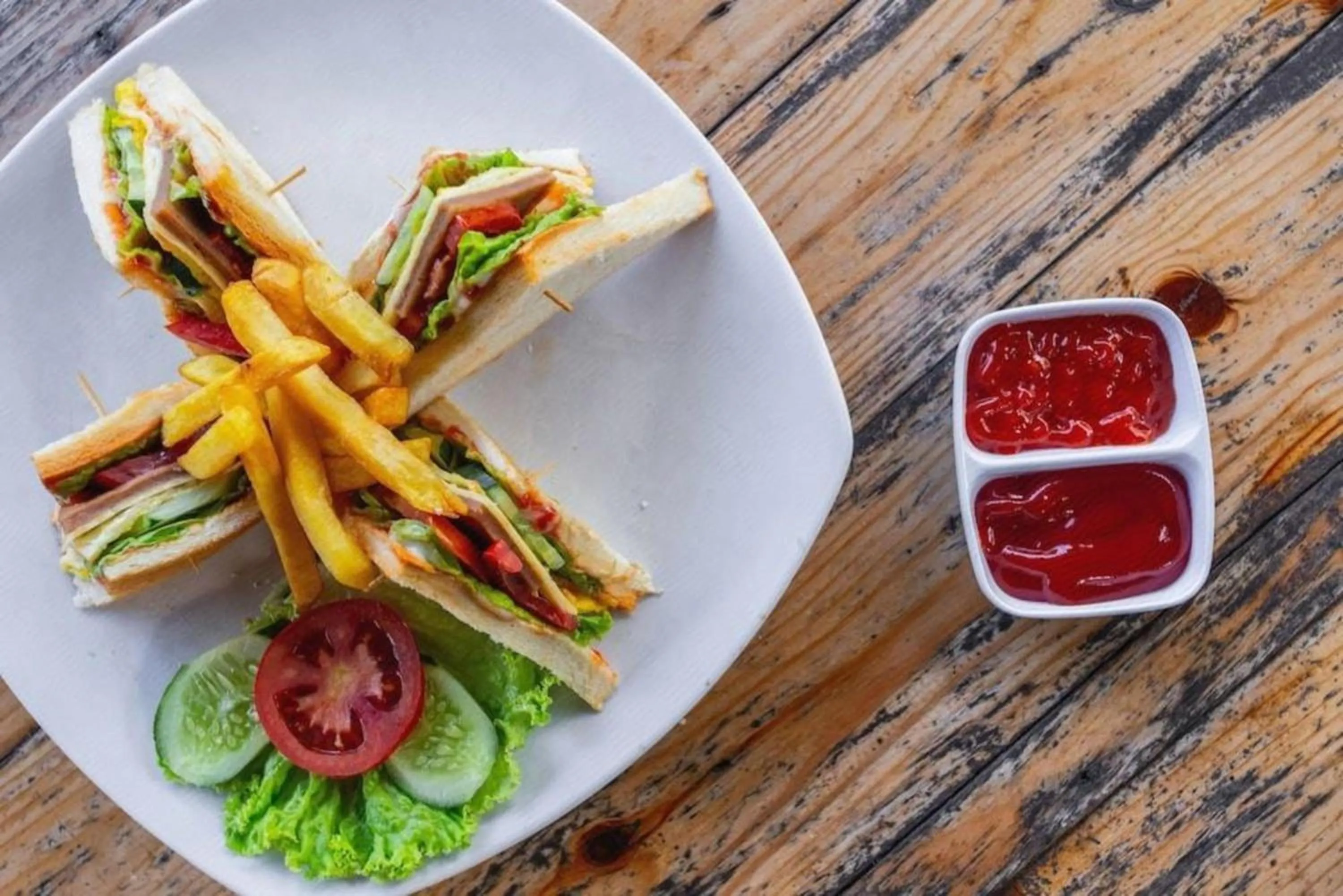 Breakfast in Hotel O Pondok 789 Near Canggu Echo beach