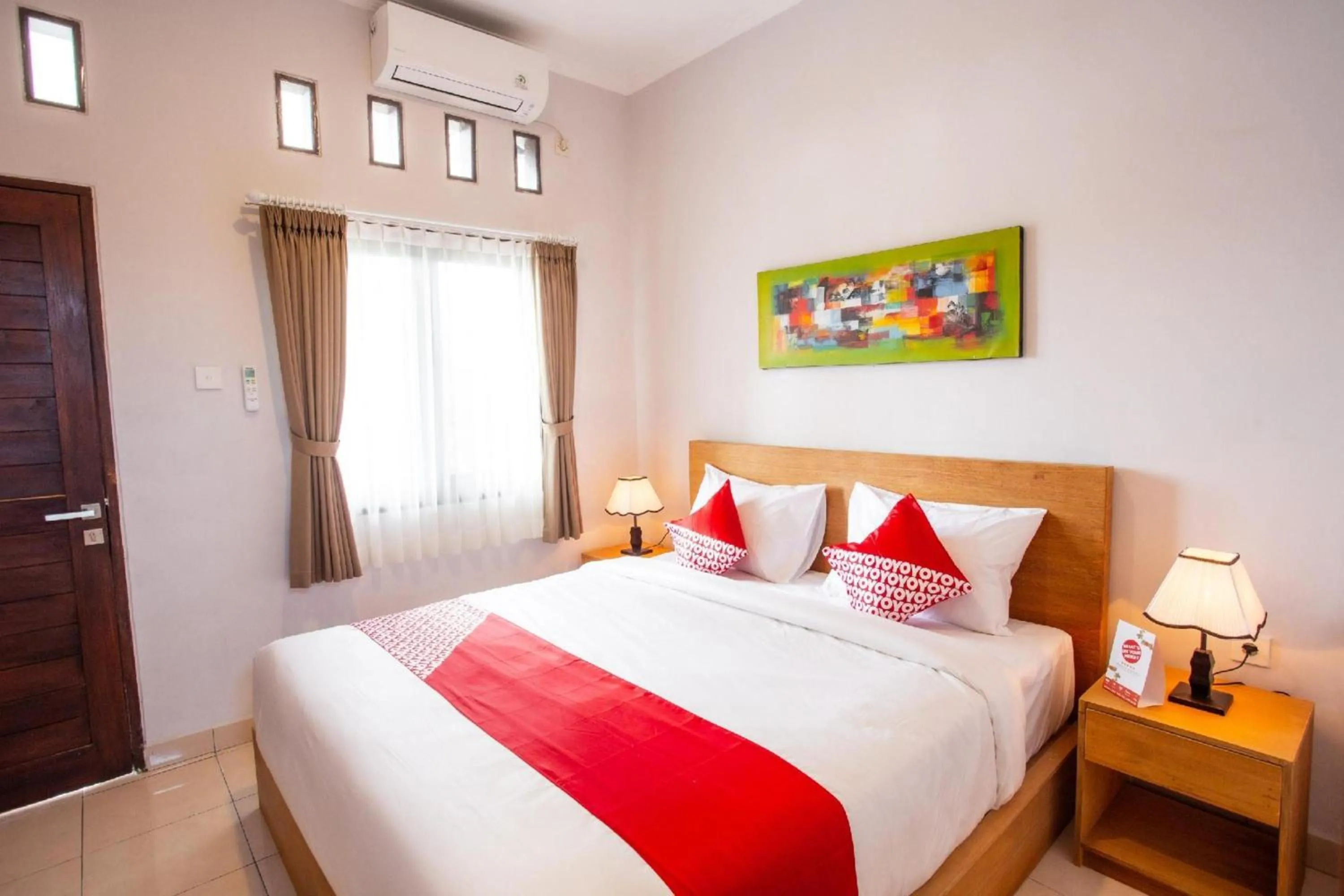 Bedroom, Bed in Hotel O Pondok 789 Near Canggu Echo beach